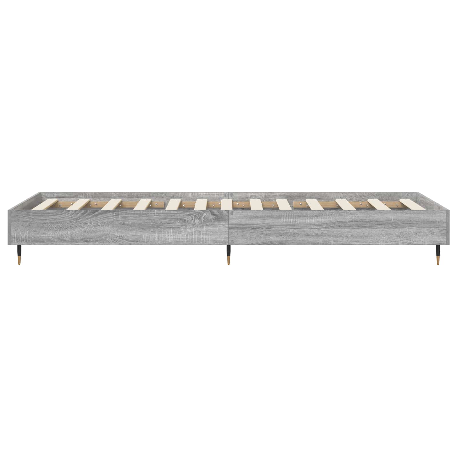 Krevetna konstrukcija Siva Sonoma 80 x 200 cm Konstruirano drvo