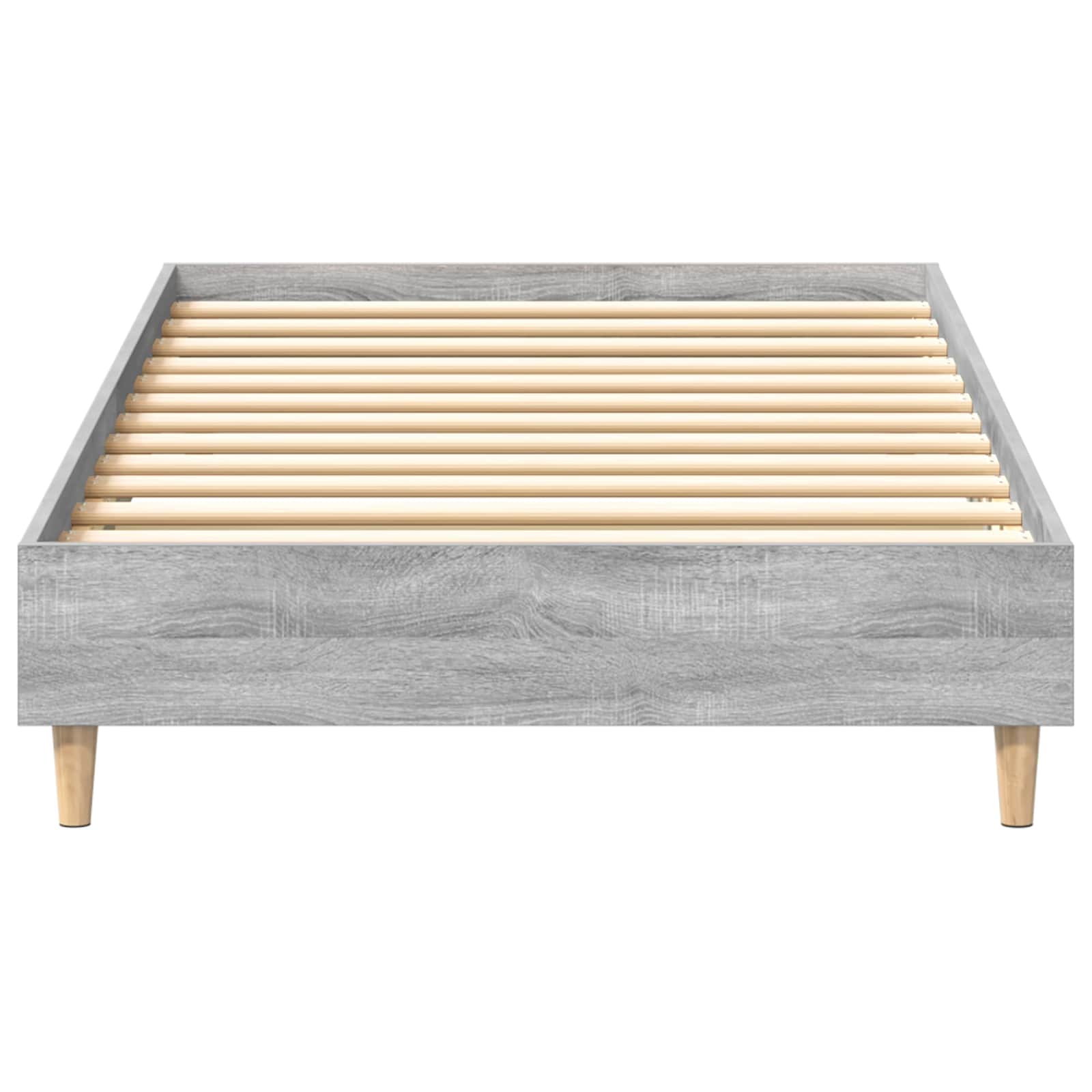 Krevetna konstrukcija Siva Sonoma 80 x 200 cm Konstruirano drvo