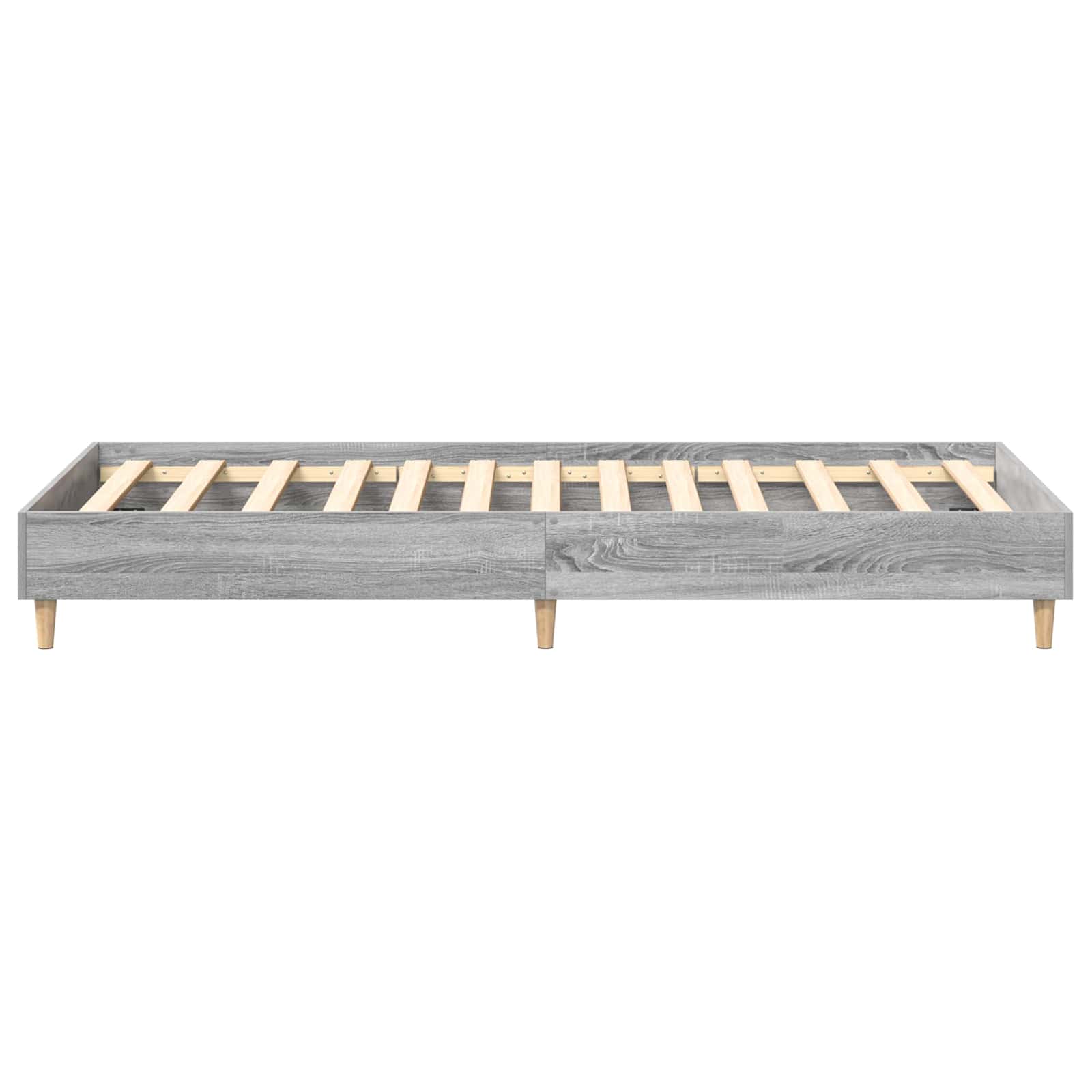 Krevetna konstrukcija Siva Sonoma 80 x 200 cm Konstruirano drvo
