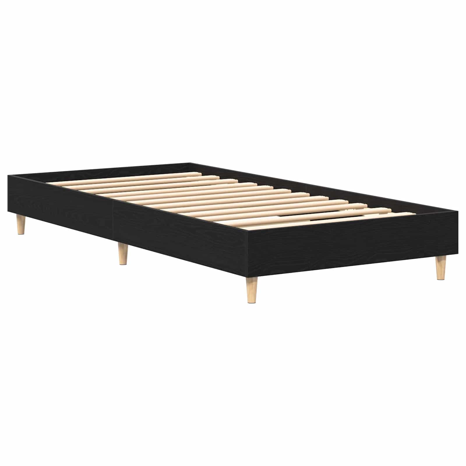 Krevetna konstrukcija Crni hrast 80 x 200 cm Konstruirano drvo