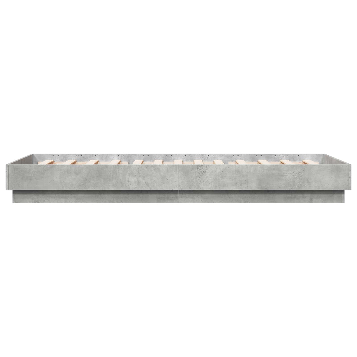 Okvir kreveta za pod Betonska siva 80 x 200 cm