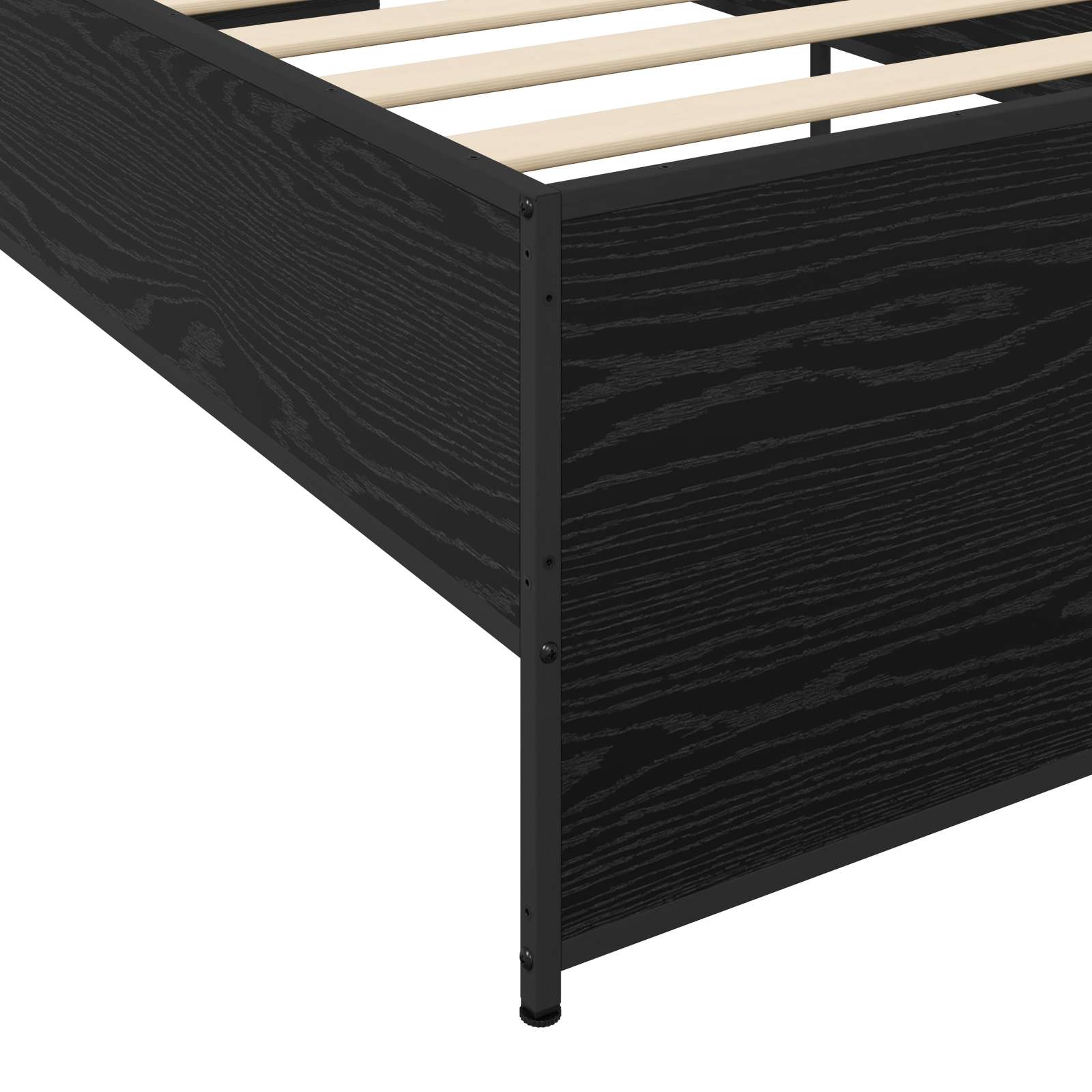 Krevetna konstrukcija Crni hrast 80 x 200 cm Konstruirano drvo
