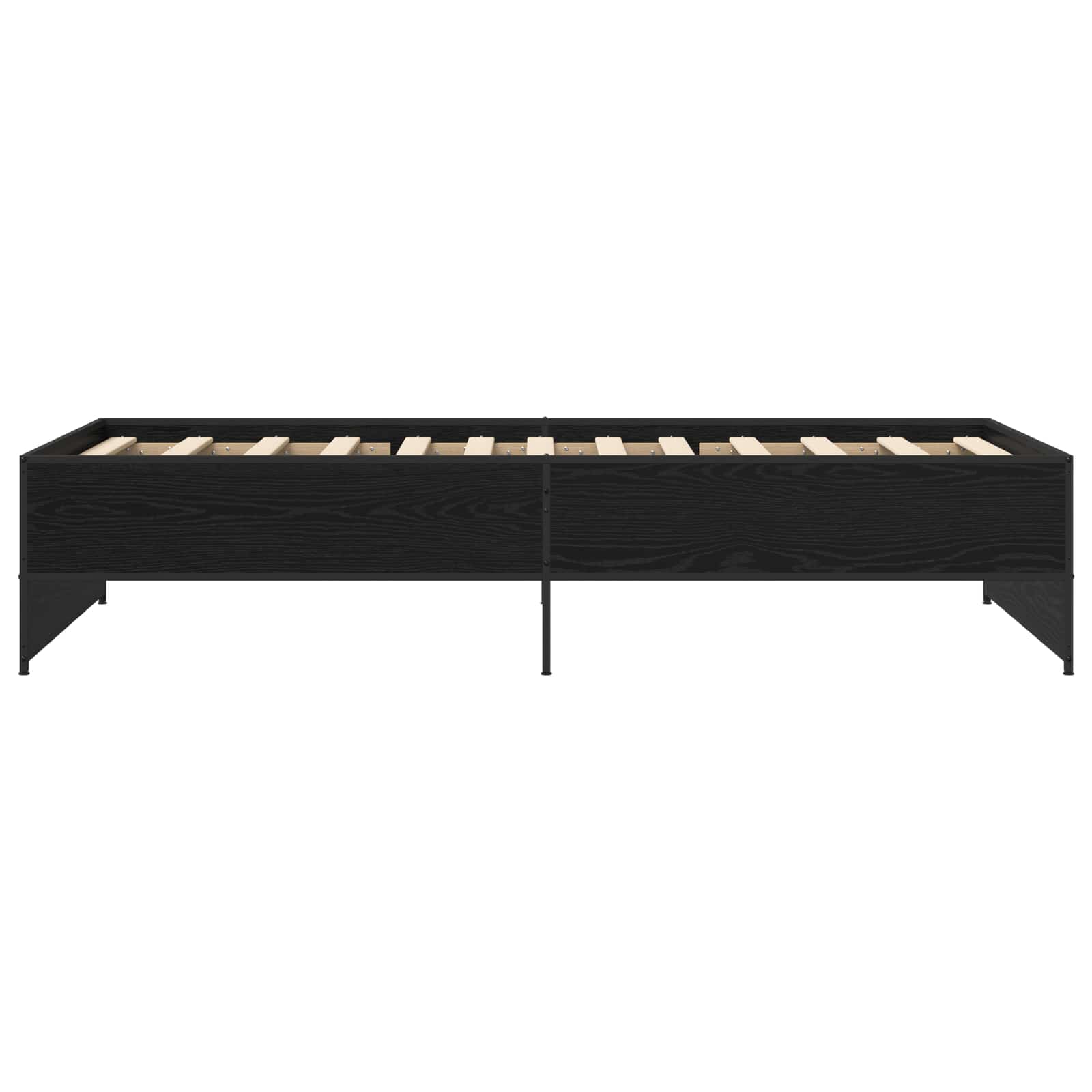 Krevetna konstrukcija Crni hrast 80 x 200 cm Konstruirano drvo