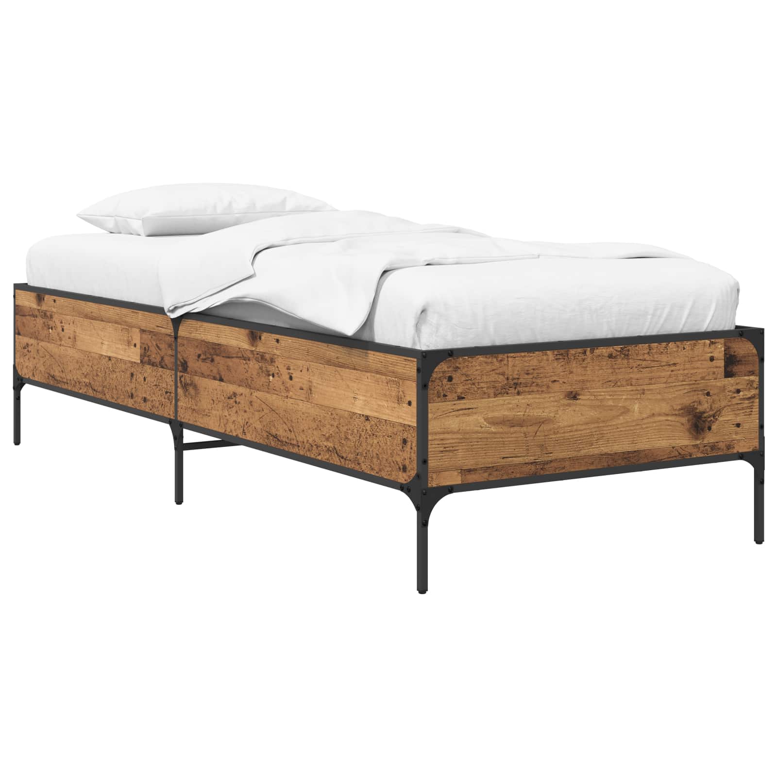 Krevetna konstrukcija Staro drvo 80 x 200 cm Konstruirano drvo