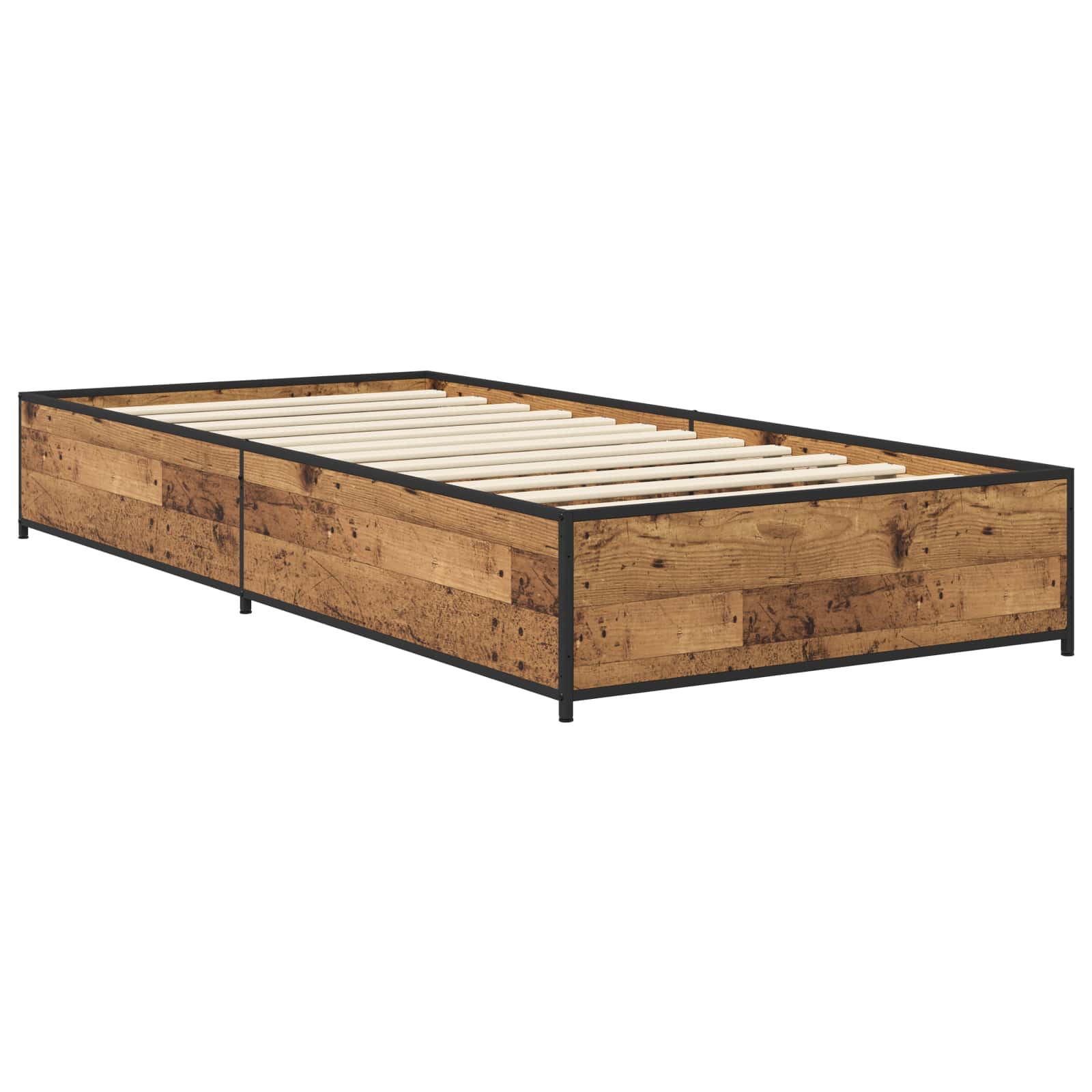 Krevetna konstrukcija Staro drvo 80 x 200 cm Konstruirano drvo
