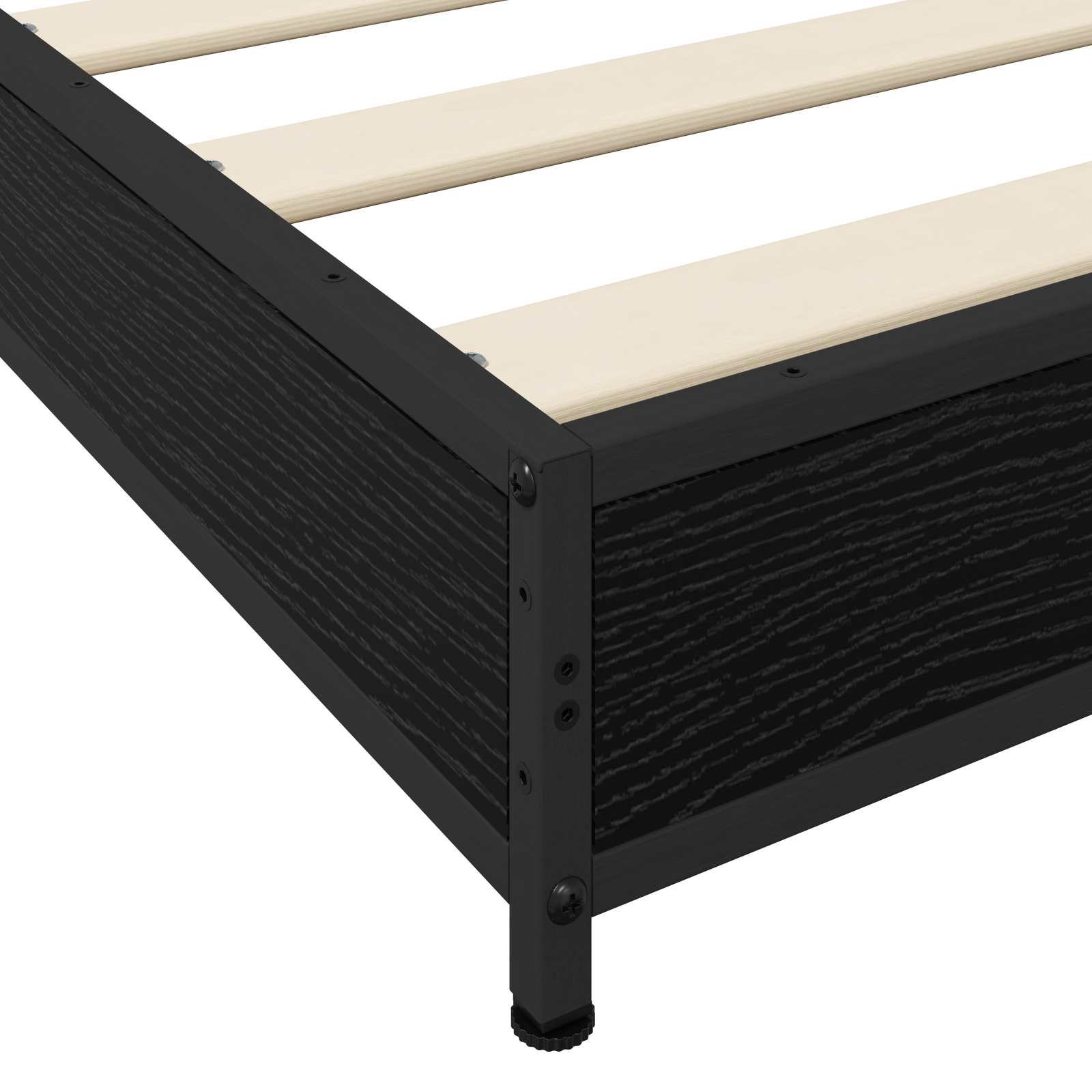 Krevetna konstrukcija Crni hrast 80 x 200 cm Konstruirano drvo