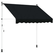 Ručno sklopiva tenda Crna 100 cm