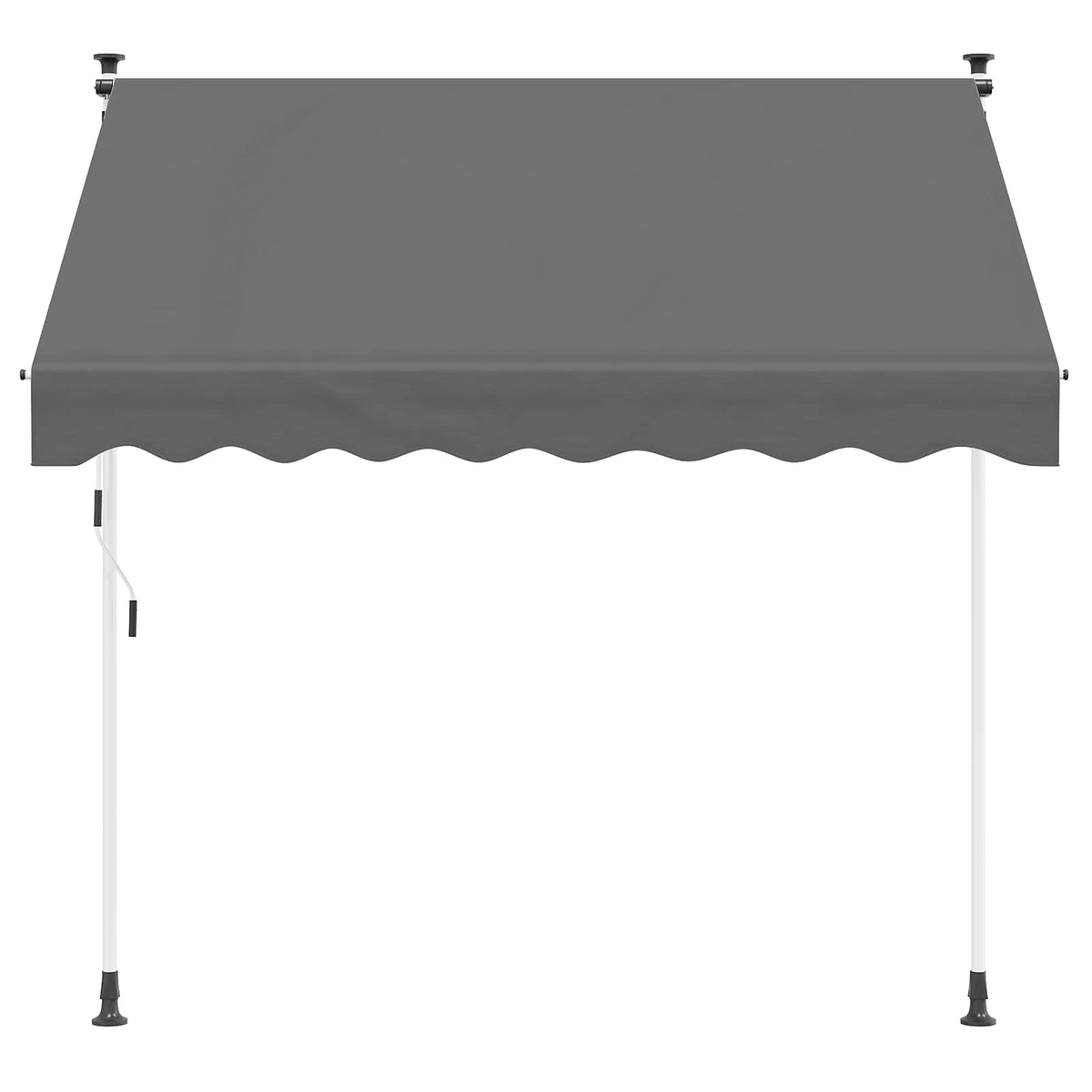Ručno sklopiva tenda Svjetlosiva 100 cm
