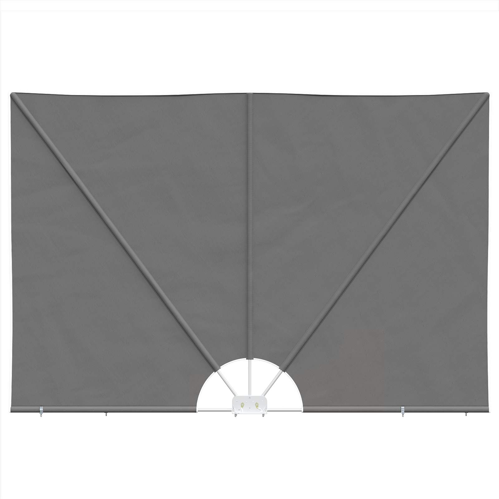 Zaslon za privatnost na balkonu 160 x 240 cm Poliester