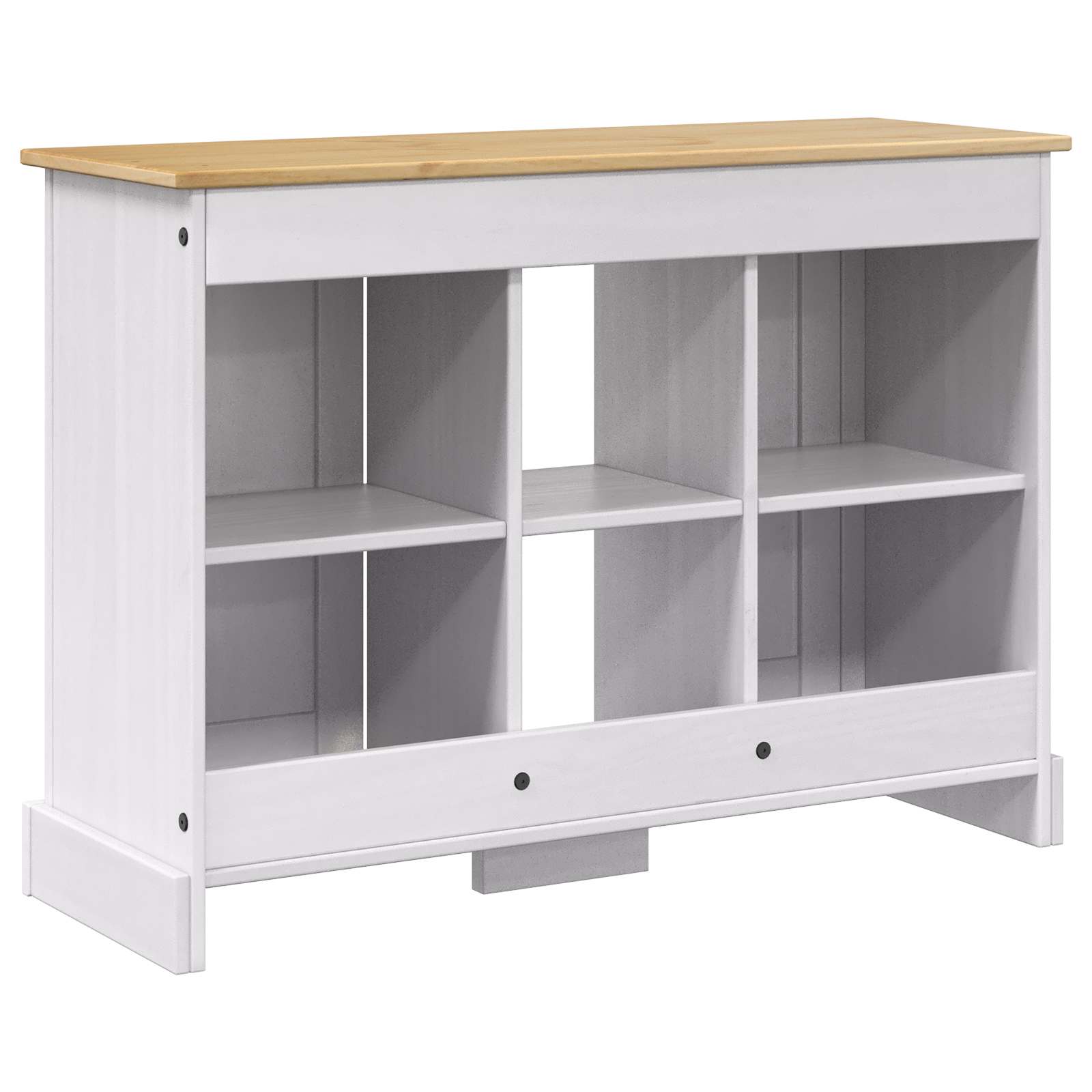 Stalak za akvarij CORONA Bijela i smeđa 101,5 x 37 x 73 cm