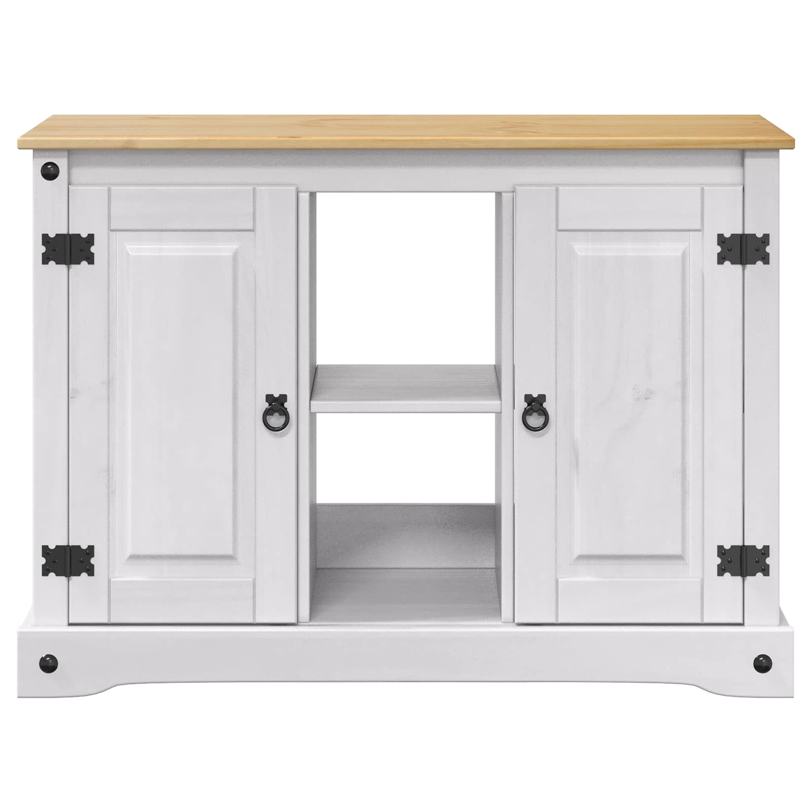 Stalak za akvarij CORONA Bijela i smeđa 101,5 x 37 x 73 cm