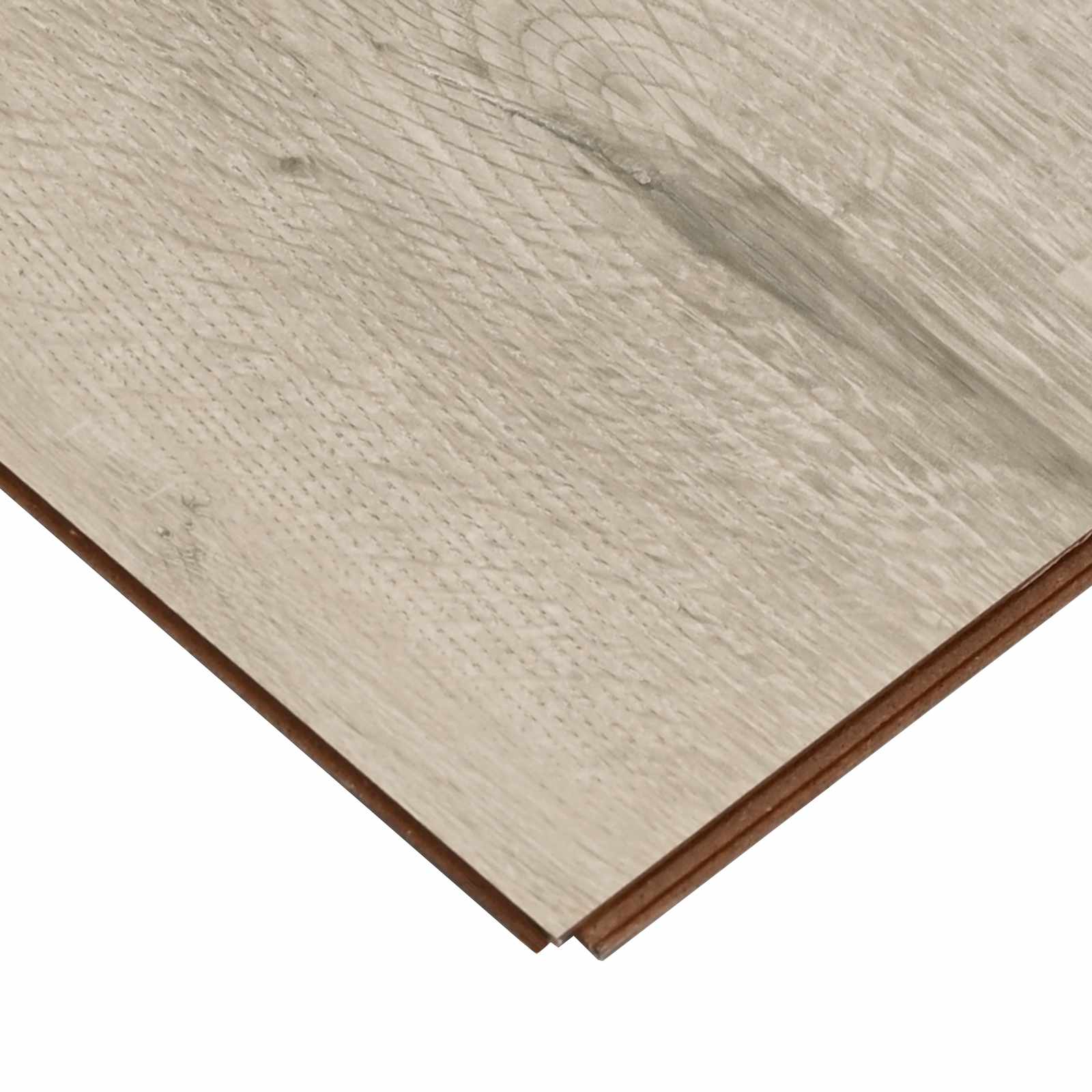 Laminatna podnica 5 pcs Bjeljeni smeđi 101 x 20 x 0,8 cm
