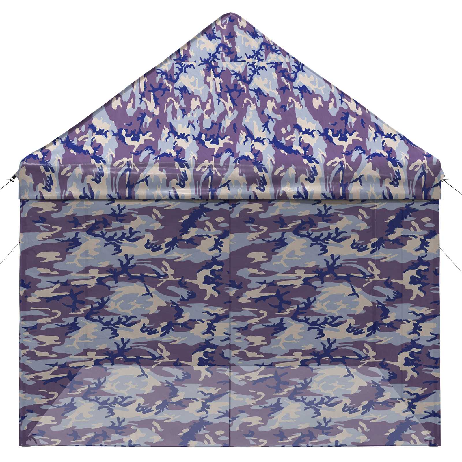 Pop-up Paviljon s 4 Zidova 2,9 x 4,3 m Plavi kamuflaža