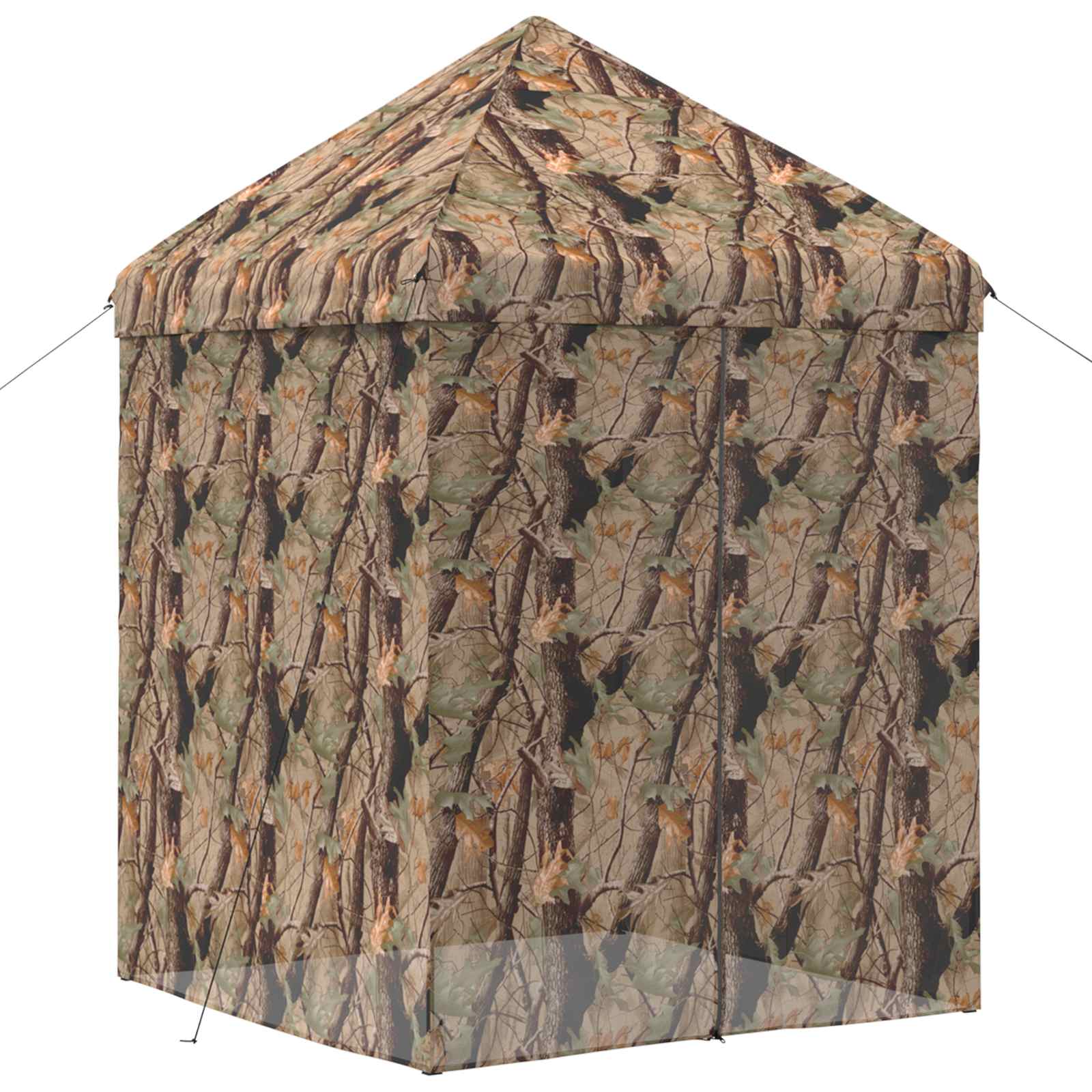 Pop-up Paviljon s 4 Zidova 2 x 2 m Šumski kamuflažni
