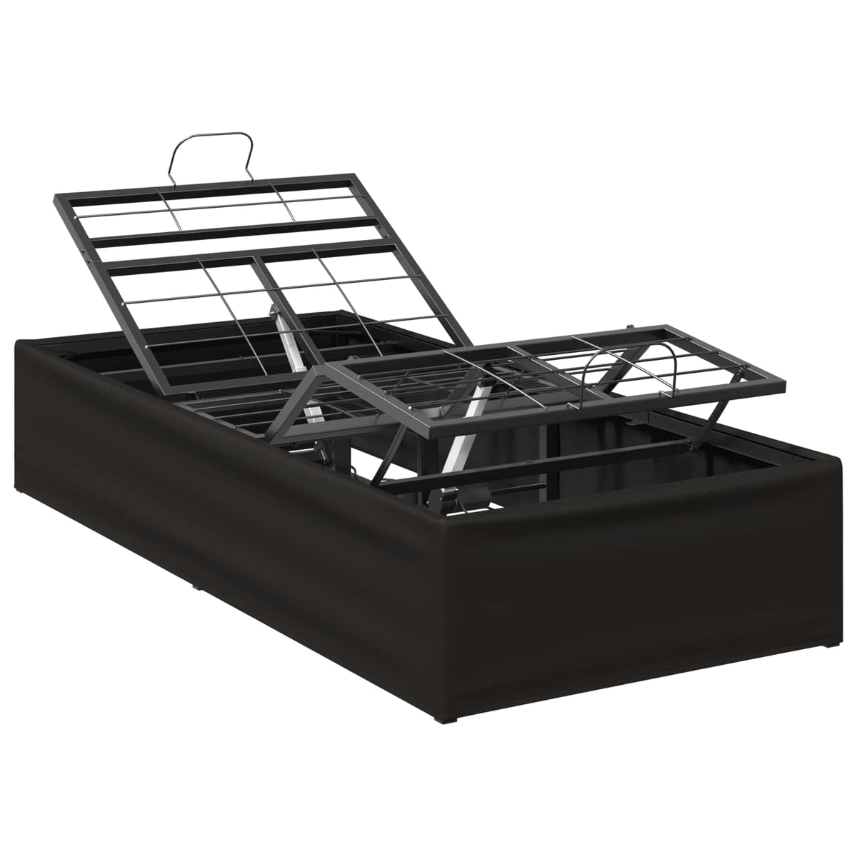 Električni podesivi okvir kreveta Crna 200 x 100 x 33,5 cm