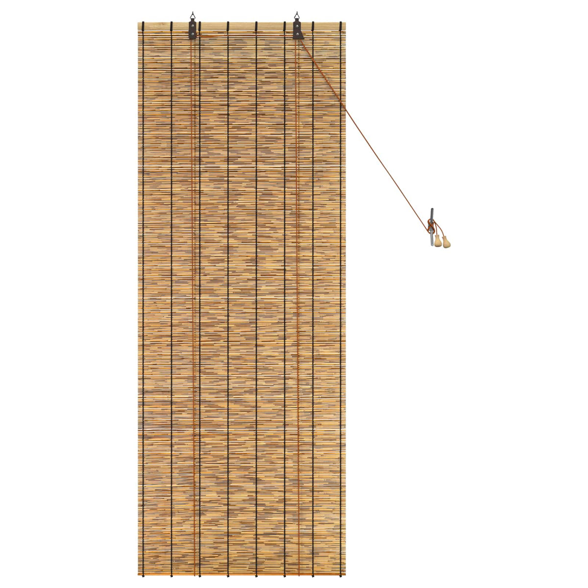 Rolo zavjesa Smeđa 60 x 160 cm Trska