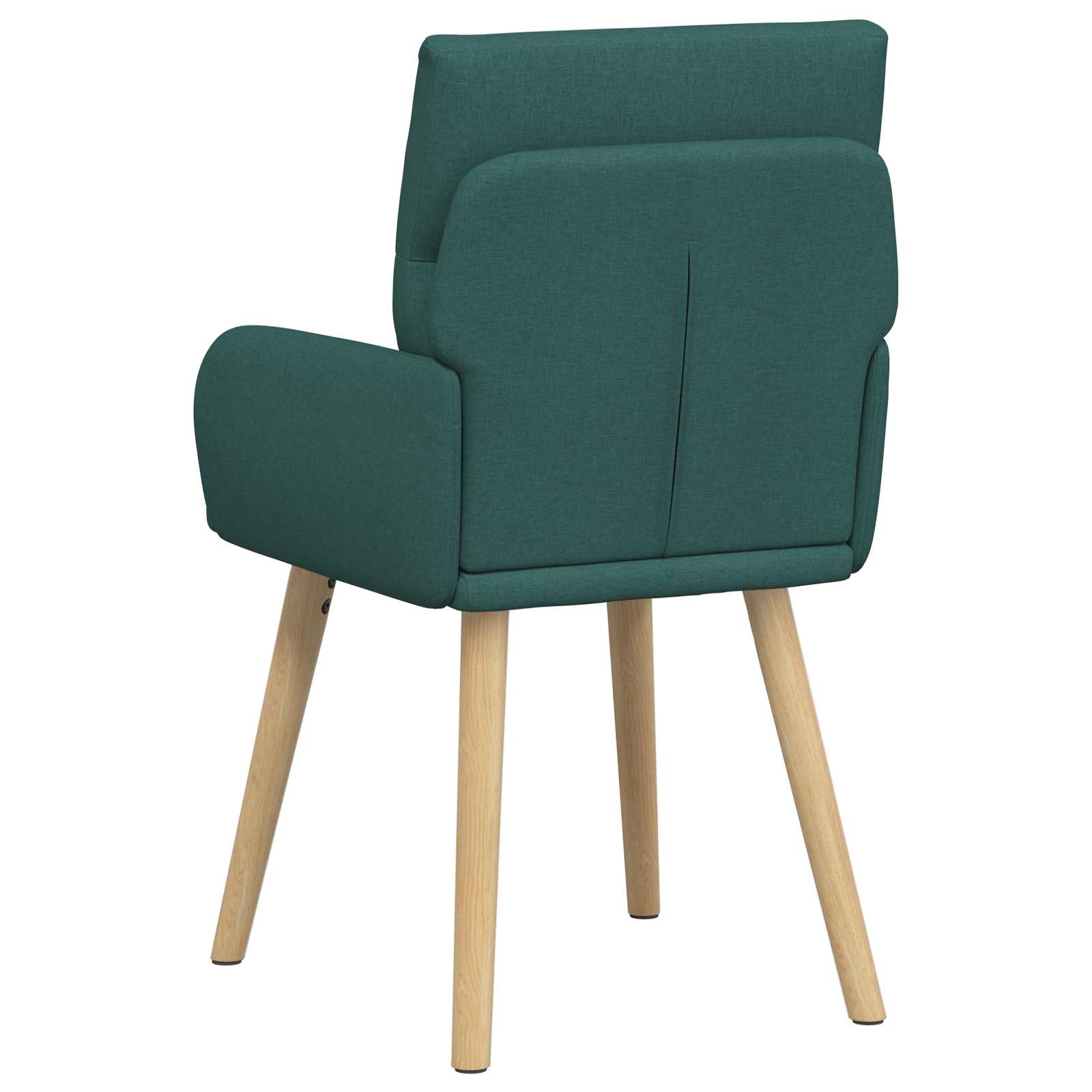 Trpezarijske stolice 2 pcs Tkanina Tamnozelena 60 x 56 x 96 cm