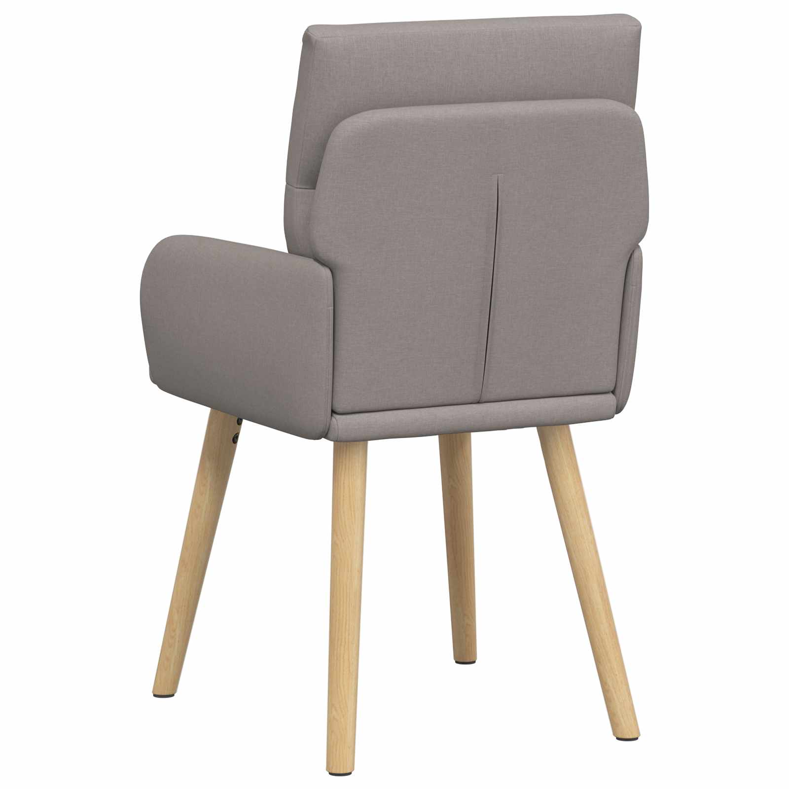 Trpezarijske stolice 2 pcs Tkanina Sivosmeđa 60 x 56 x 96 cm