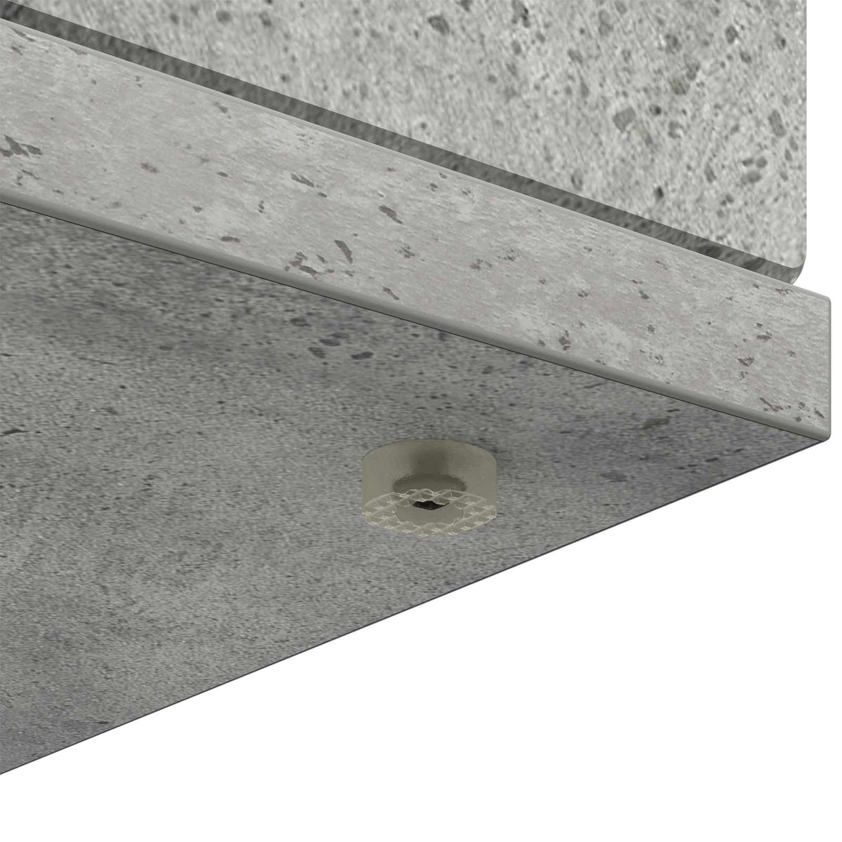 Okvir za kamin Betonska siva 100 x 20 x 100 cm
