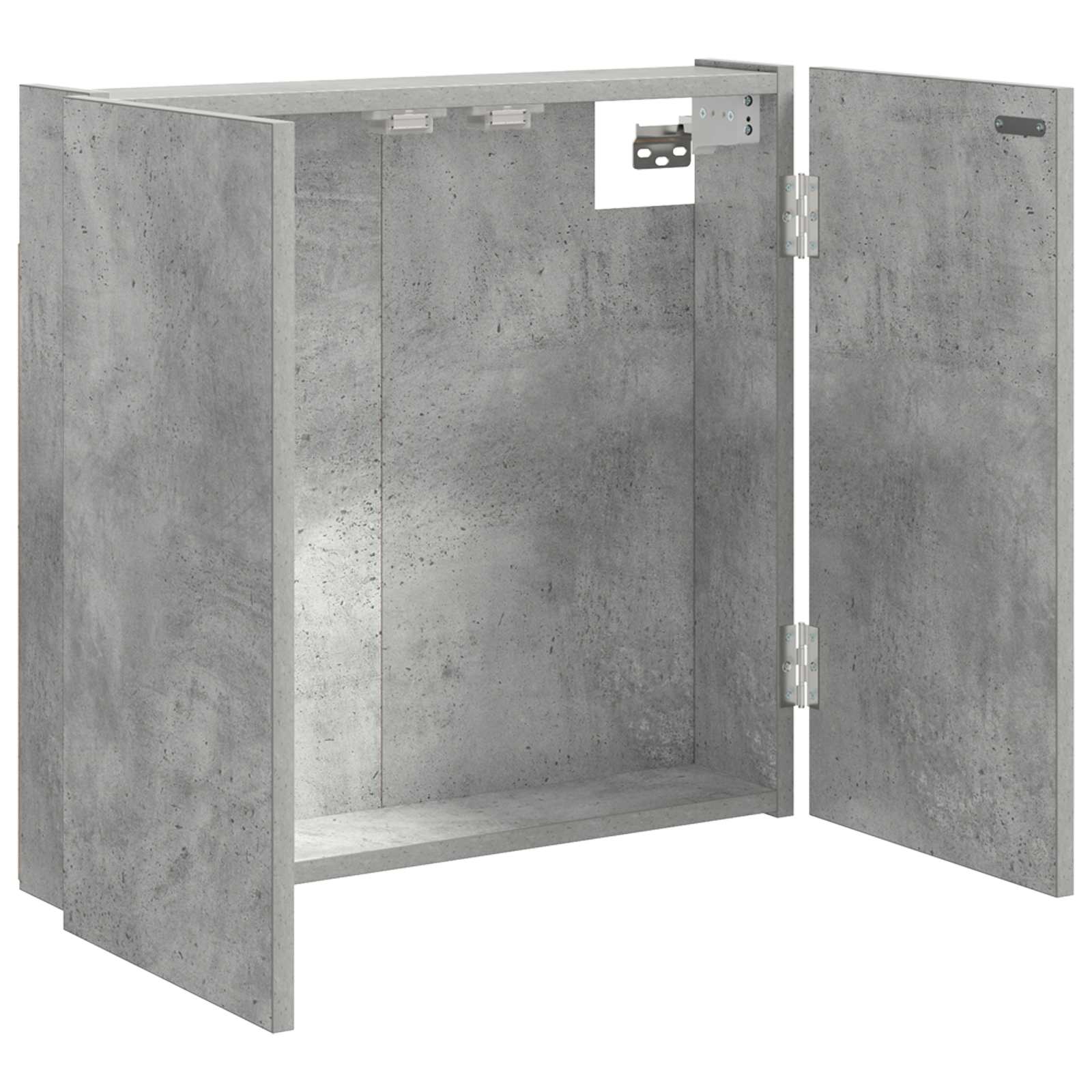 Kabinet za mete Betonska siva 56 x 12 x 53,5 cm