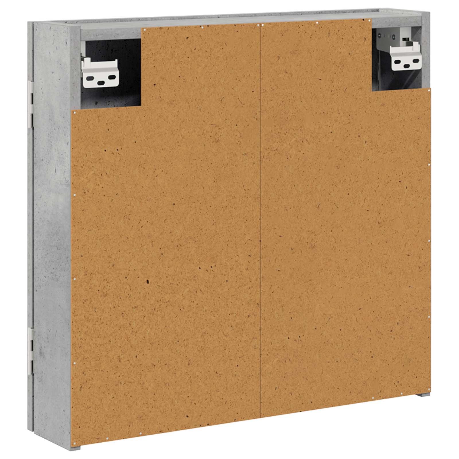 Kabinet za mete Betonska siva 56 x 12 x 53,5 cm