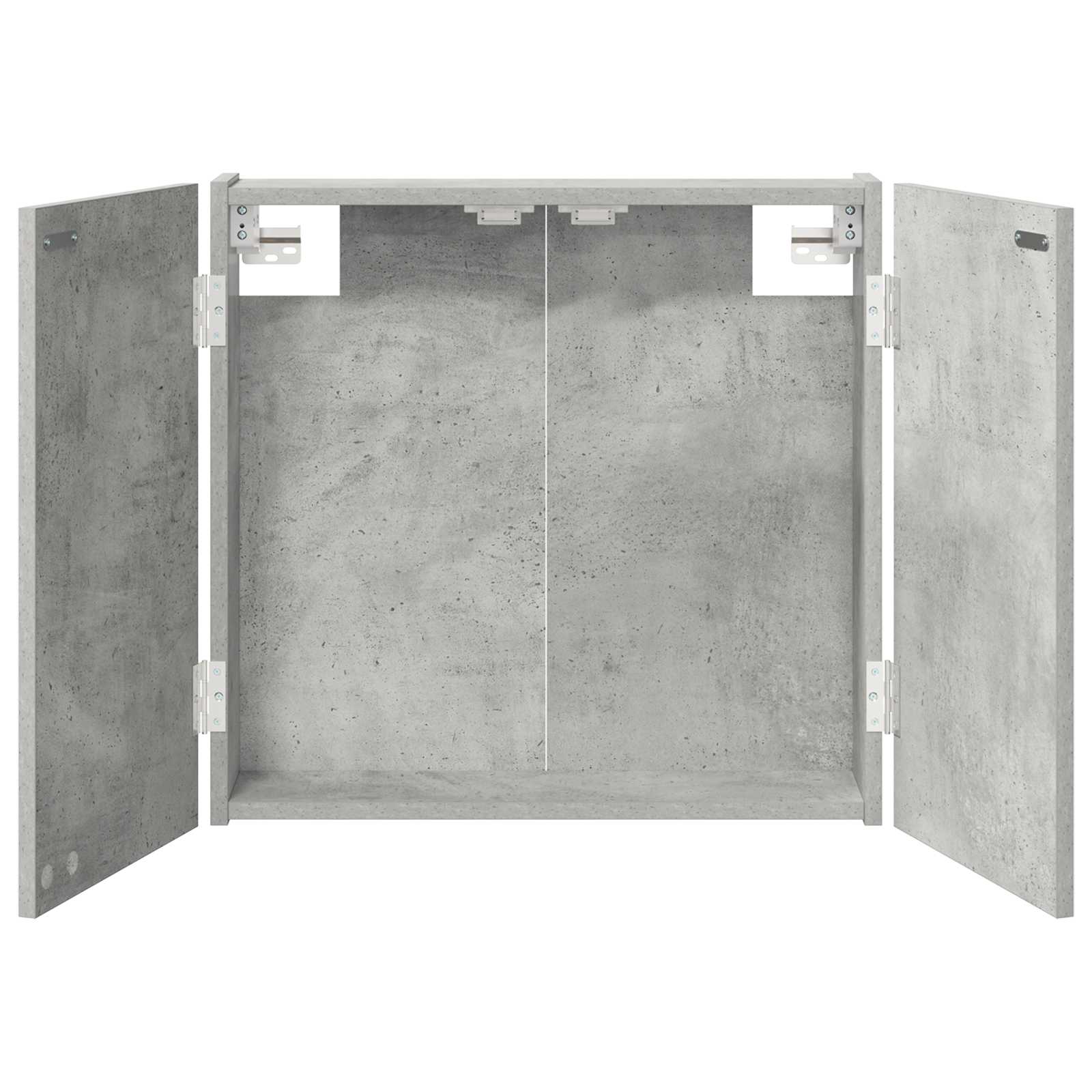 Kabinet za mete Betonska siva 56 x 12 x 53,5 cm