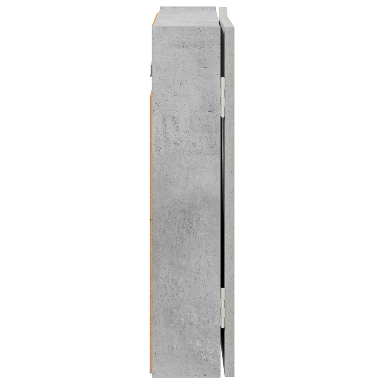 Kabinet za mete Betonska siva 56 x 12 x 53,5 cm