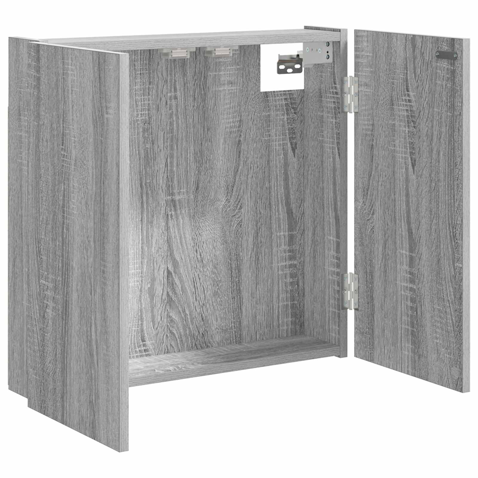 Kabinet za mete Siva Sonoma 56 x 12 x 53,5 cm Konstruirano drvo