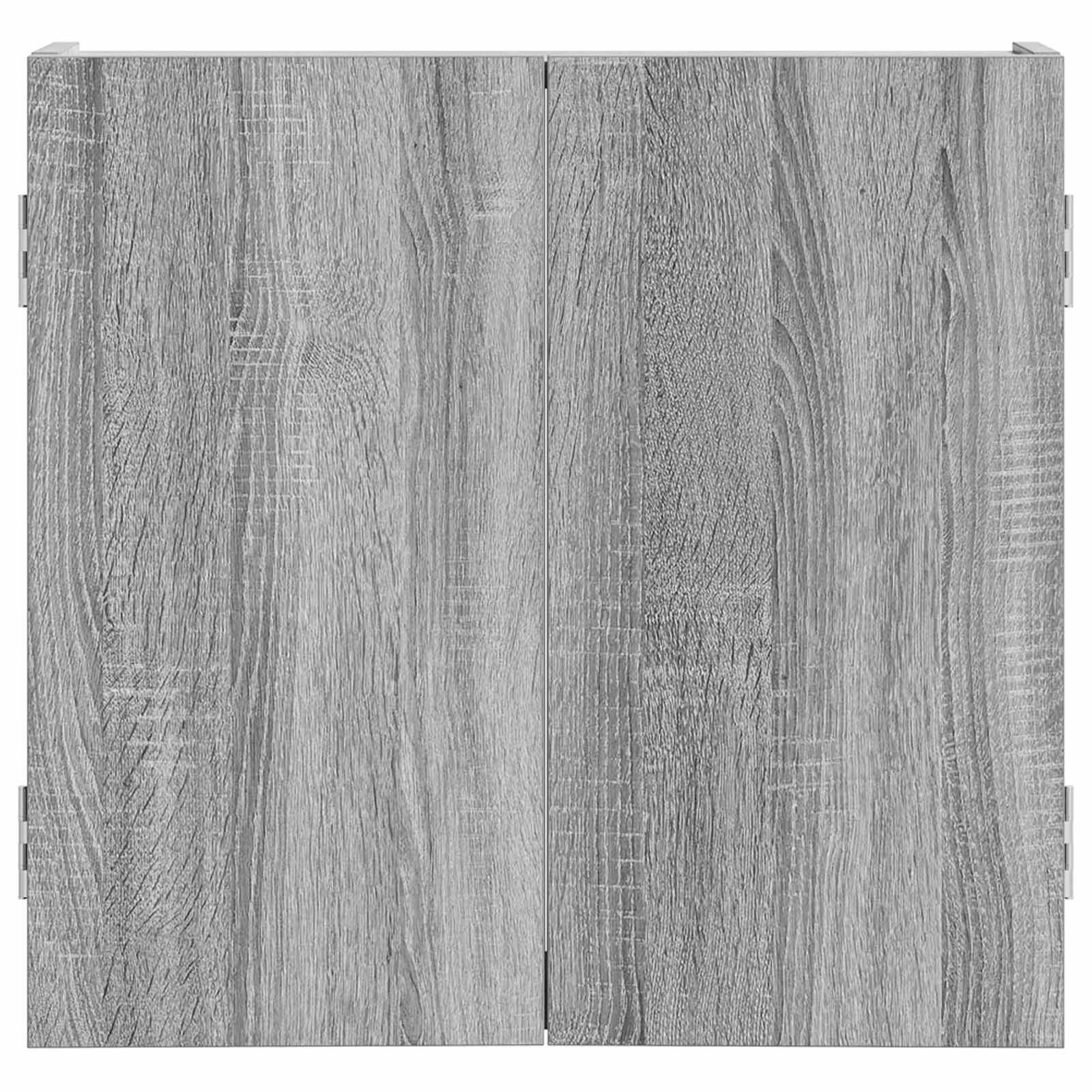 Kabinet za mete Siva Sonoma 56 x 12 x 53,5 cm Konstruirano drvo