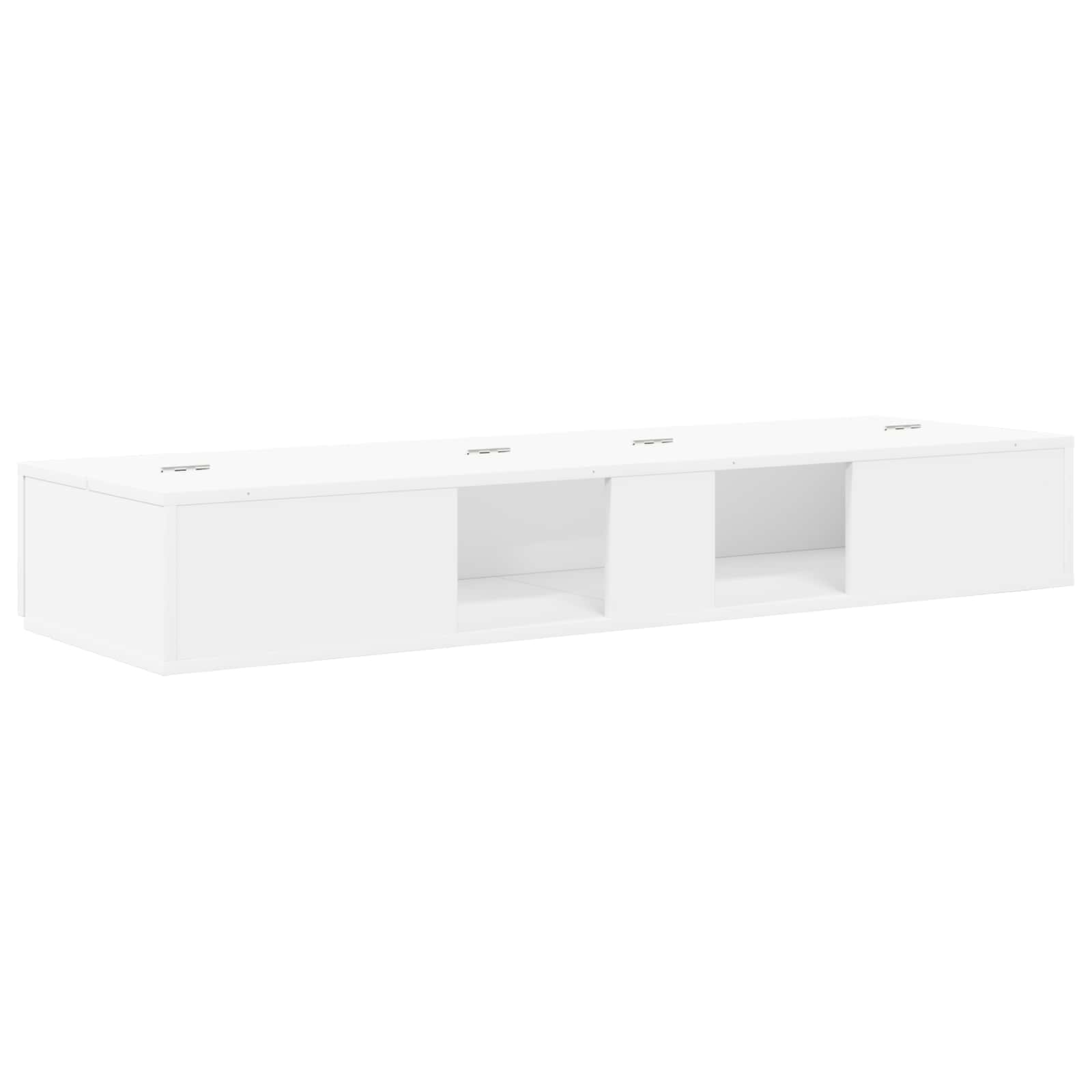 Studio radni stol Bijela 152 x 40 x 19,5 cm Konstruirano drvo