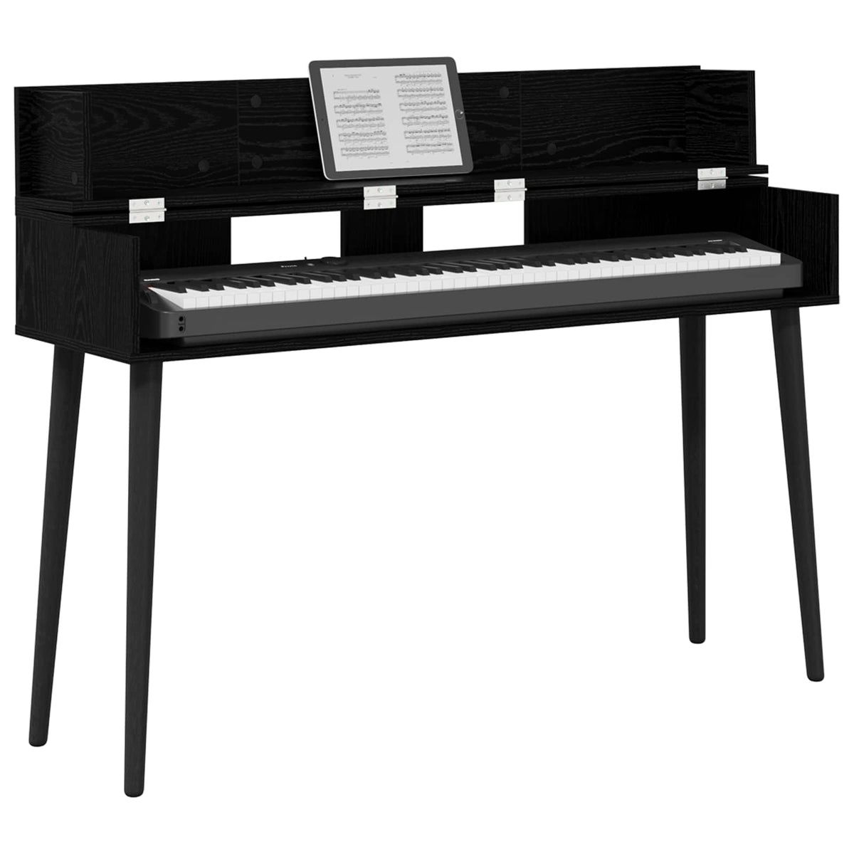 Studio radni stol Crni hrast 152 x 40 x 19,5 cm