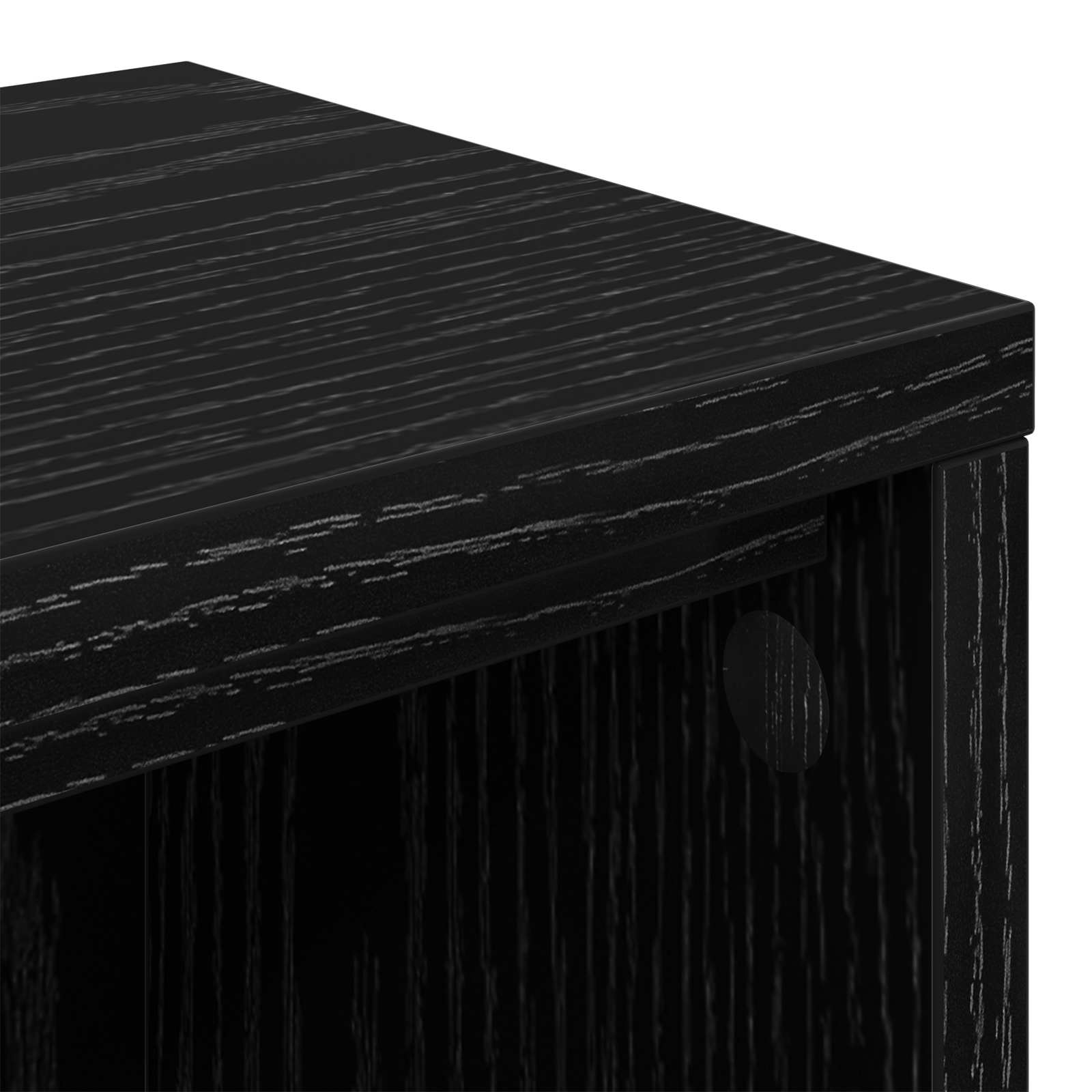 Studio radni stol Crni hrast 130 x 36 x 19,5 cm