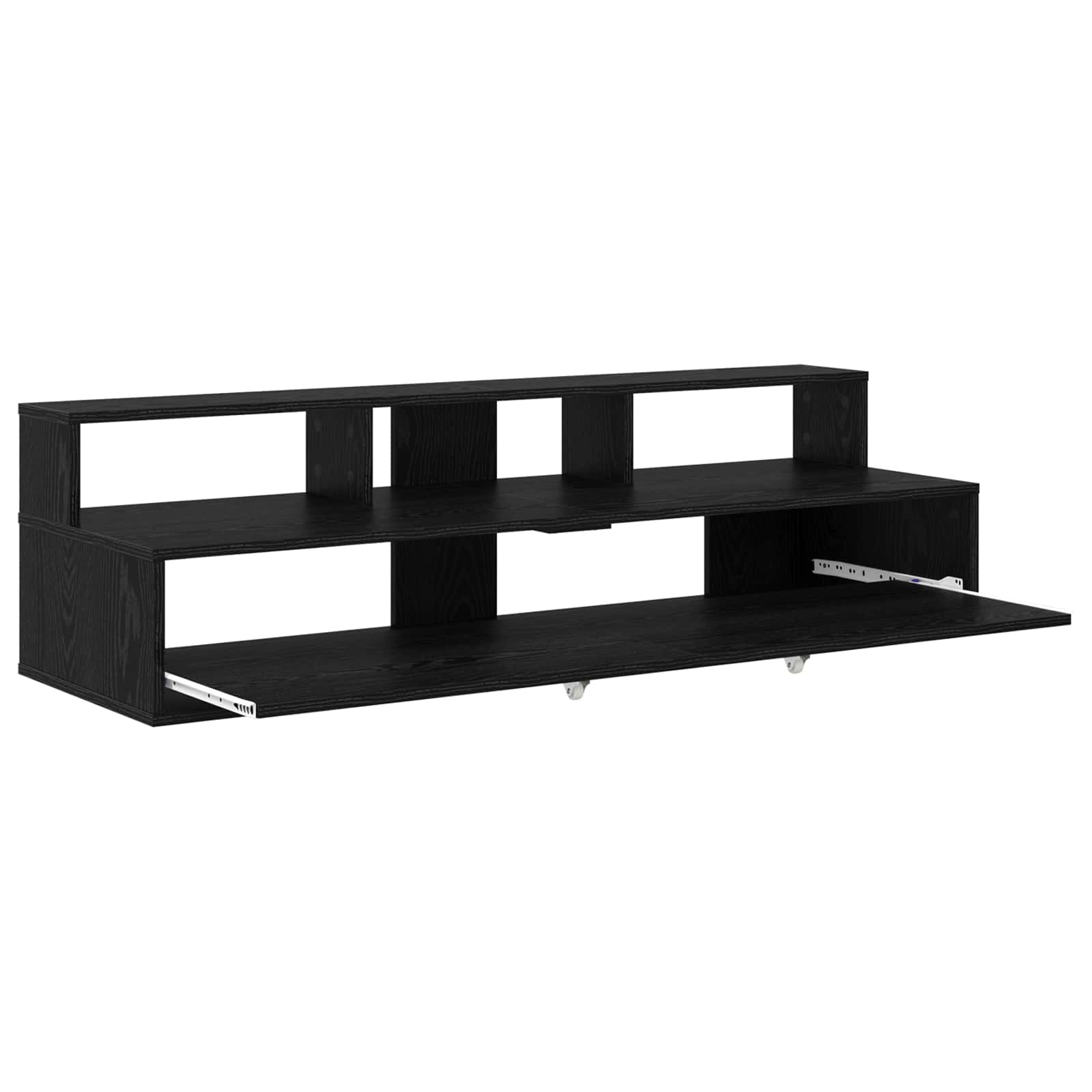 Studio radni stol Crni hrast 130 x 42,5 x 36 cm