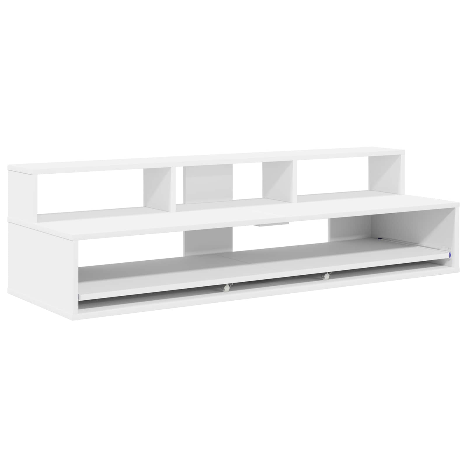 Studio radni stol Bijela 110 x 42,5 x 36 cm Konstruirano drvo