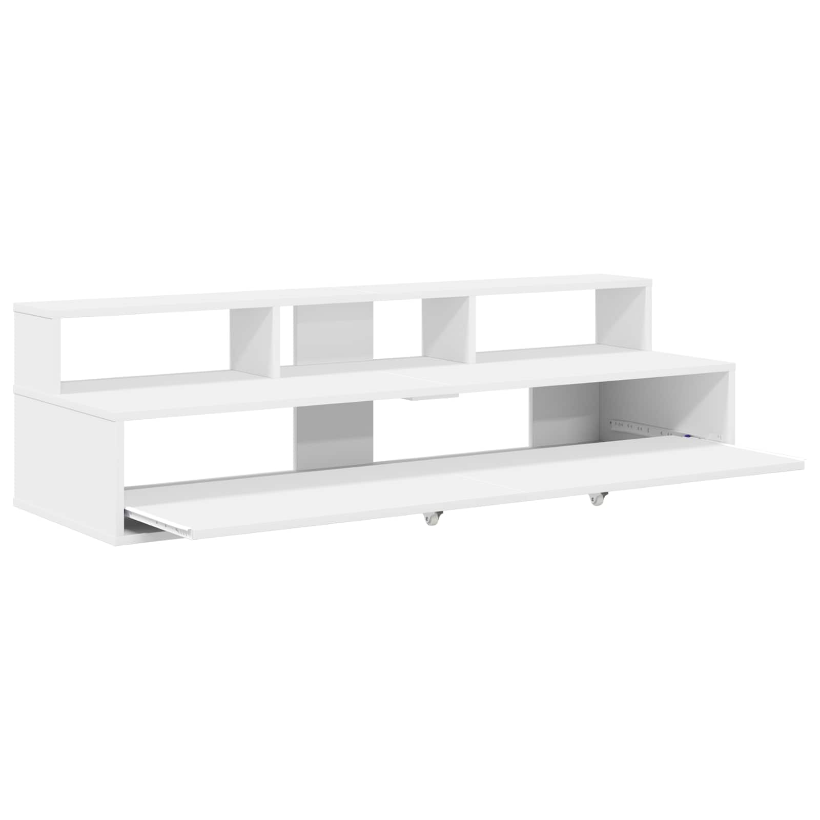 Studio radni stol Bijela 110 x 42,5 x 36 cm Konstruirano drvo
