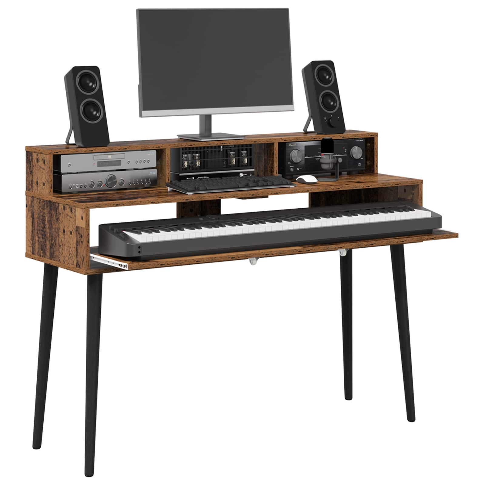 Studio radni stol Staro drvo 110 x 42,5 x 36 cm