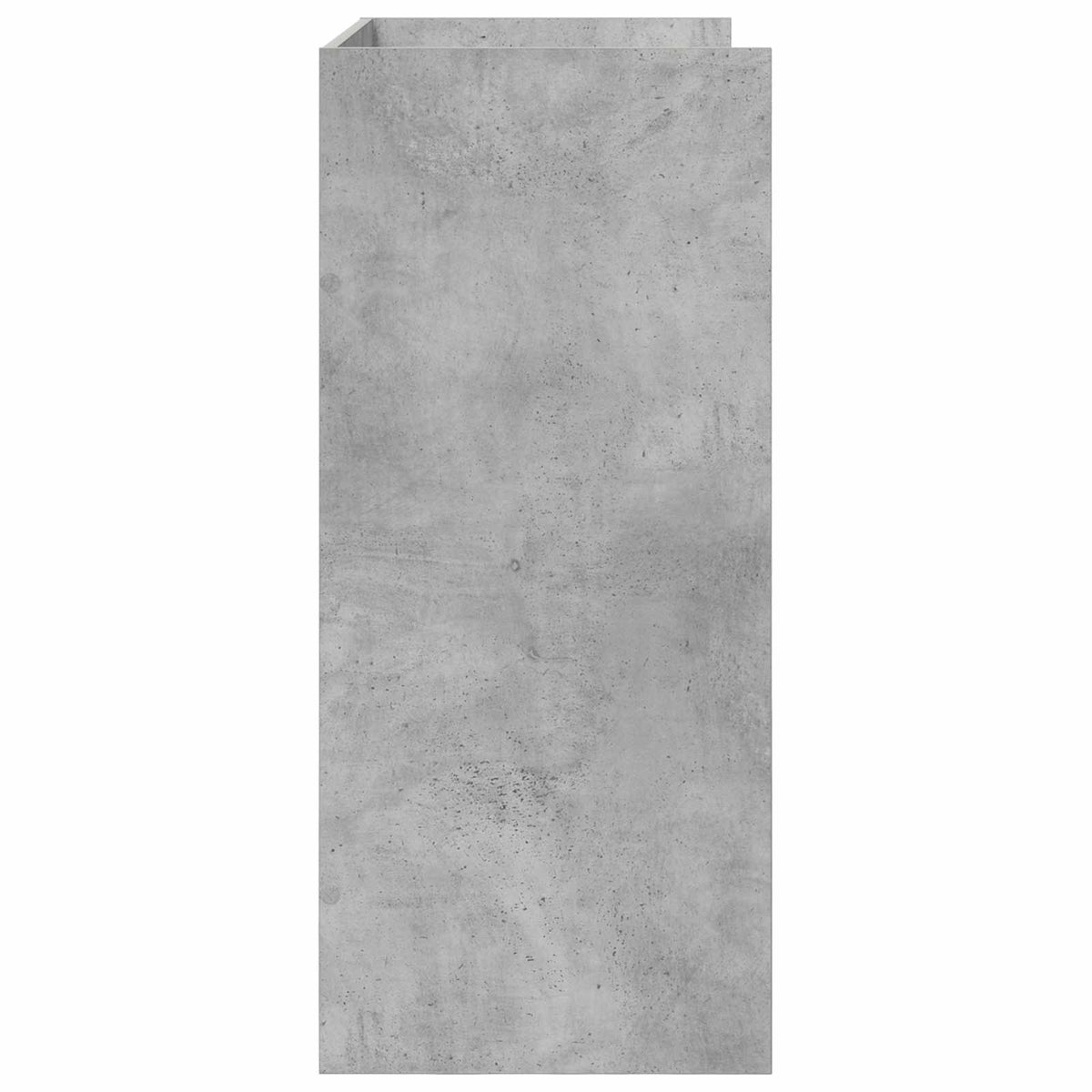 DJ stol Betonska siva 102 x 45 x 102 cm Konstruirano drvo