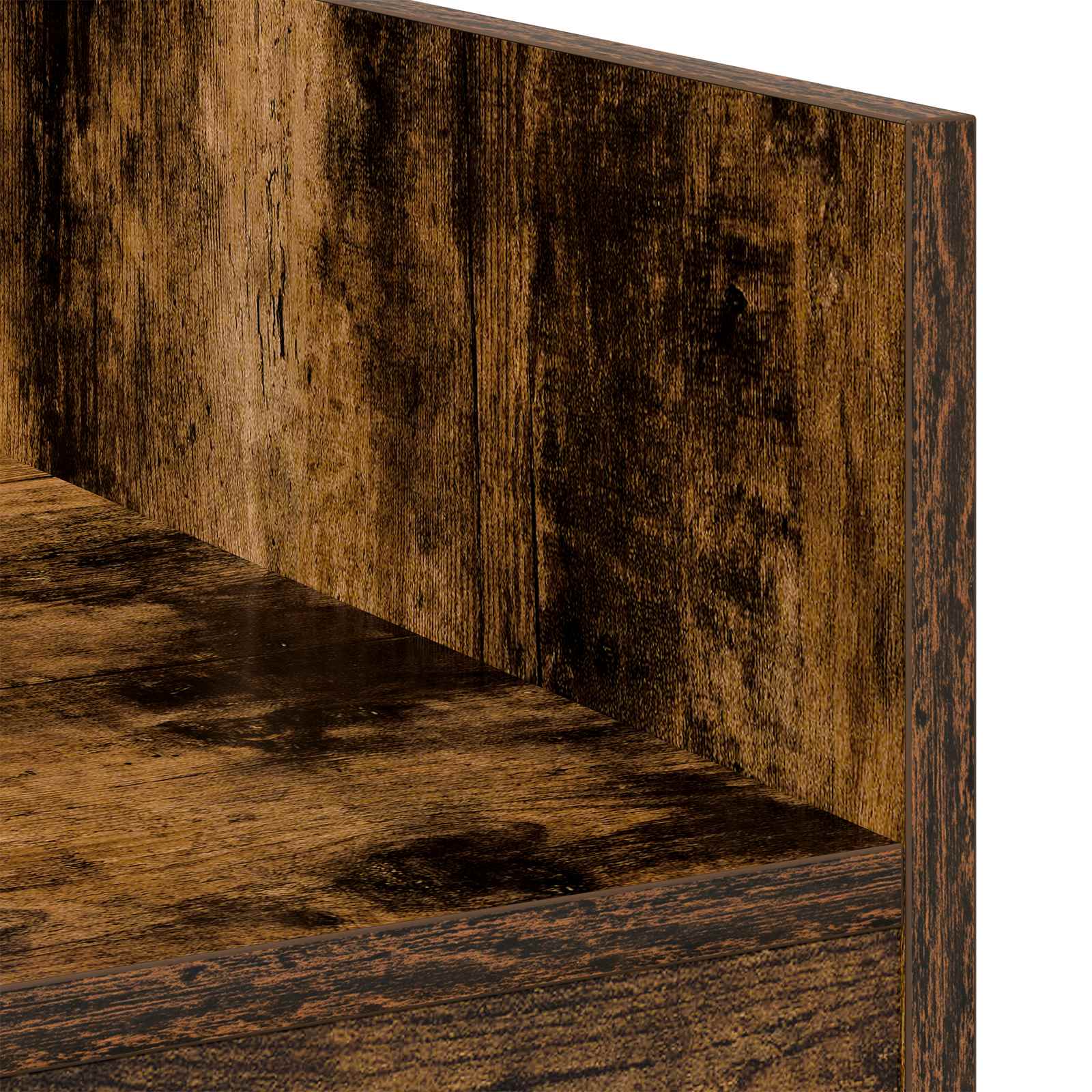 DJ stol Dimljeni hrast 102 x 45 x 102 cm Konstruirano drvo
