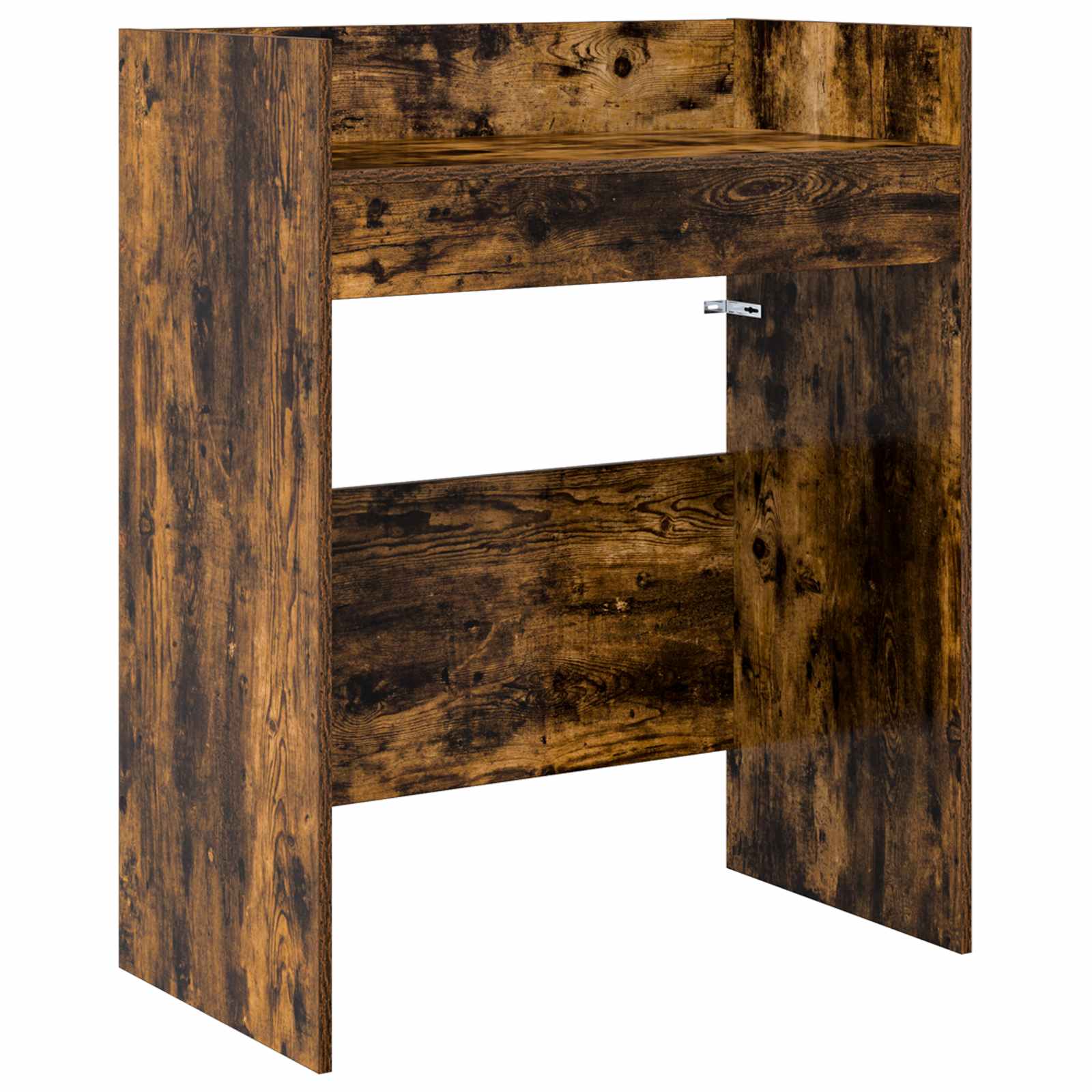 DJ stol Dimljeni hrast 102 x 45 x 102 cm Konstruirano drvo