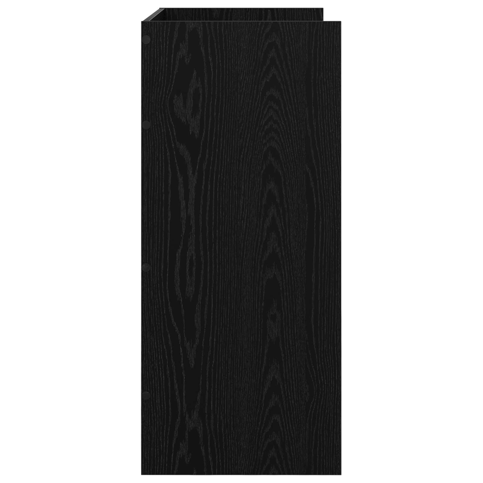 DJ stol Crni hrast 62 x 45 x 102 cm Konstruirano drvo