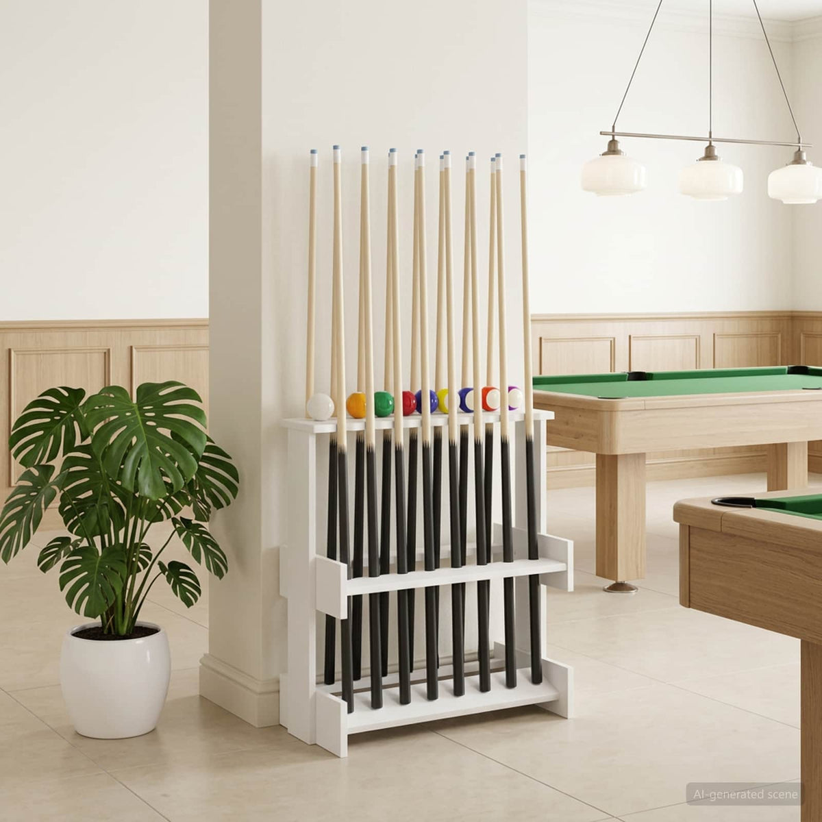 Stalak za bilijarske cueve Konstruirano drvo 60 x 35 x 60 cm
