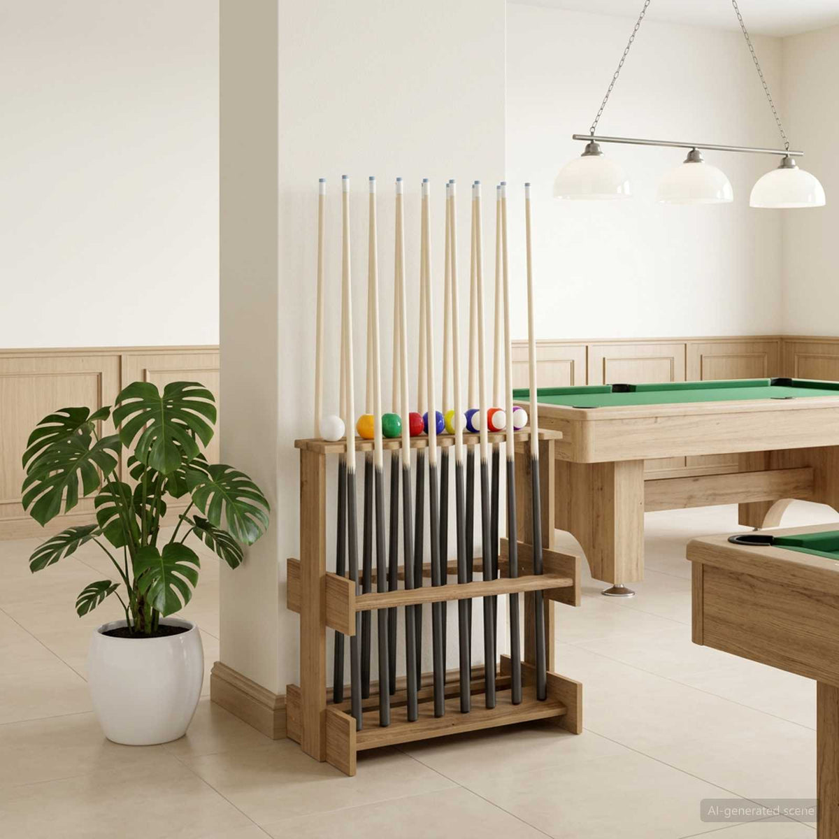Stalak za bilijarske cueve Konstruirano drvo 60 x 35 x 60 cm