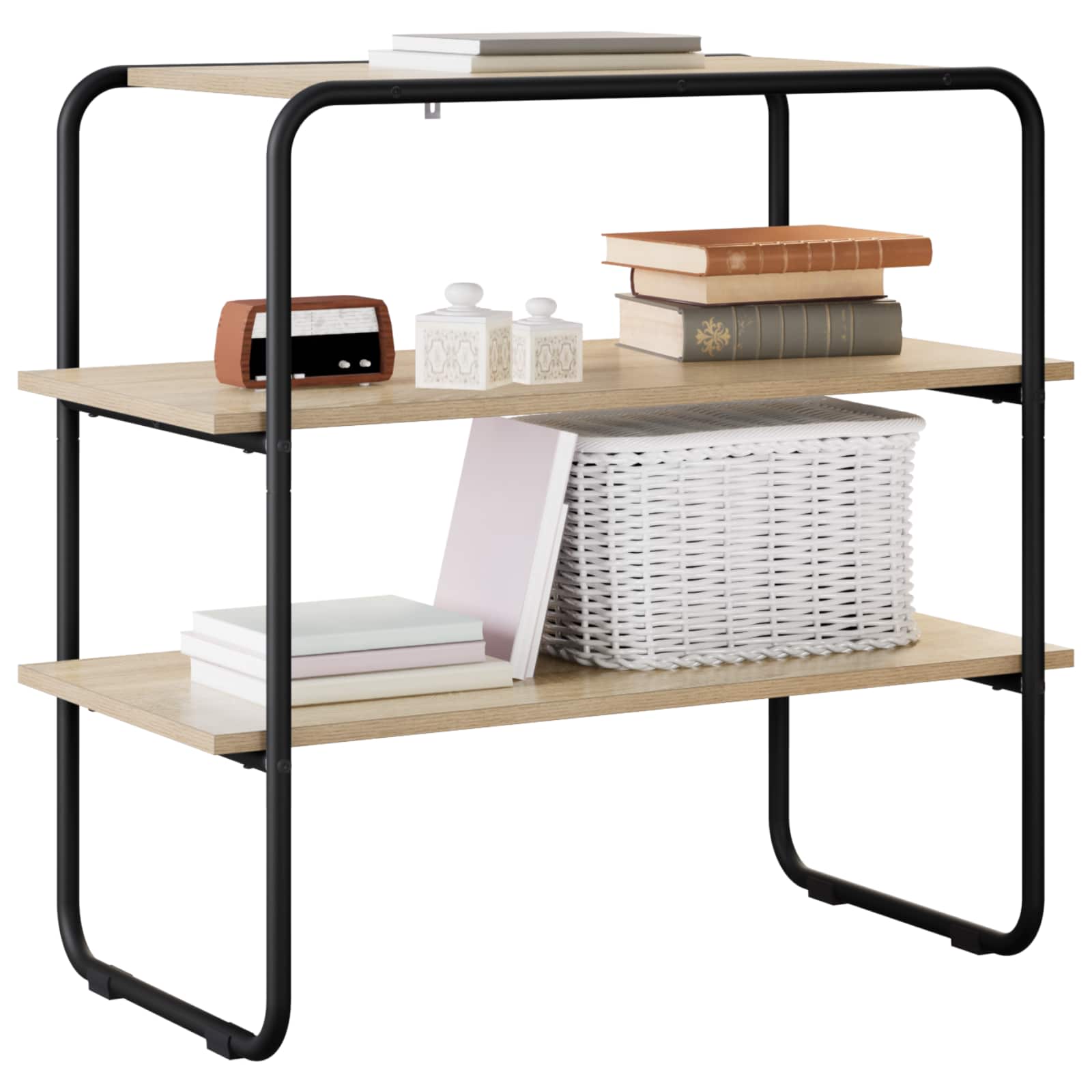Konzolna stolica Hrast sonoma 60 x 41 x 75 cm Konstruirano drvo
