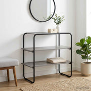 Konzolna stolica Siva Sonoma 80 x 41 x 75 cm Konstruirano drvo