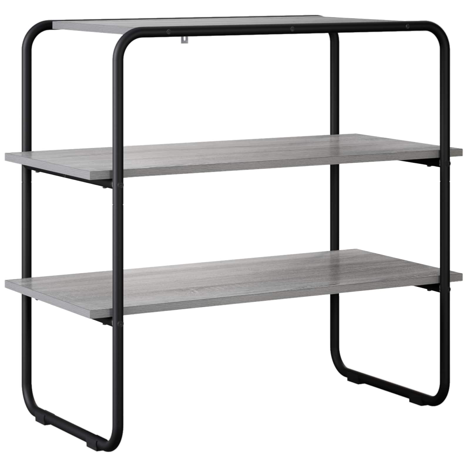 Konzolna stolica Siva Sonoma 100 x 41 x 75 cm Konstruirano drvo