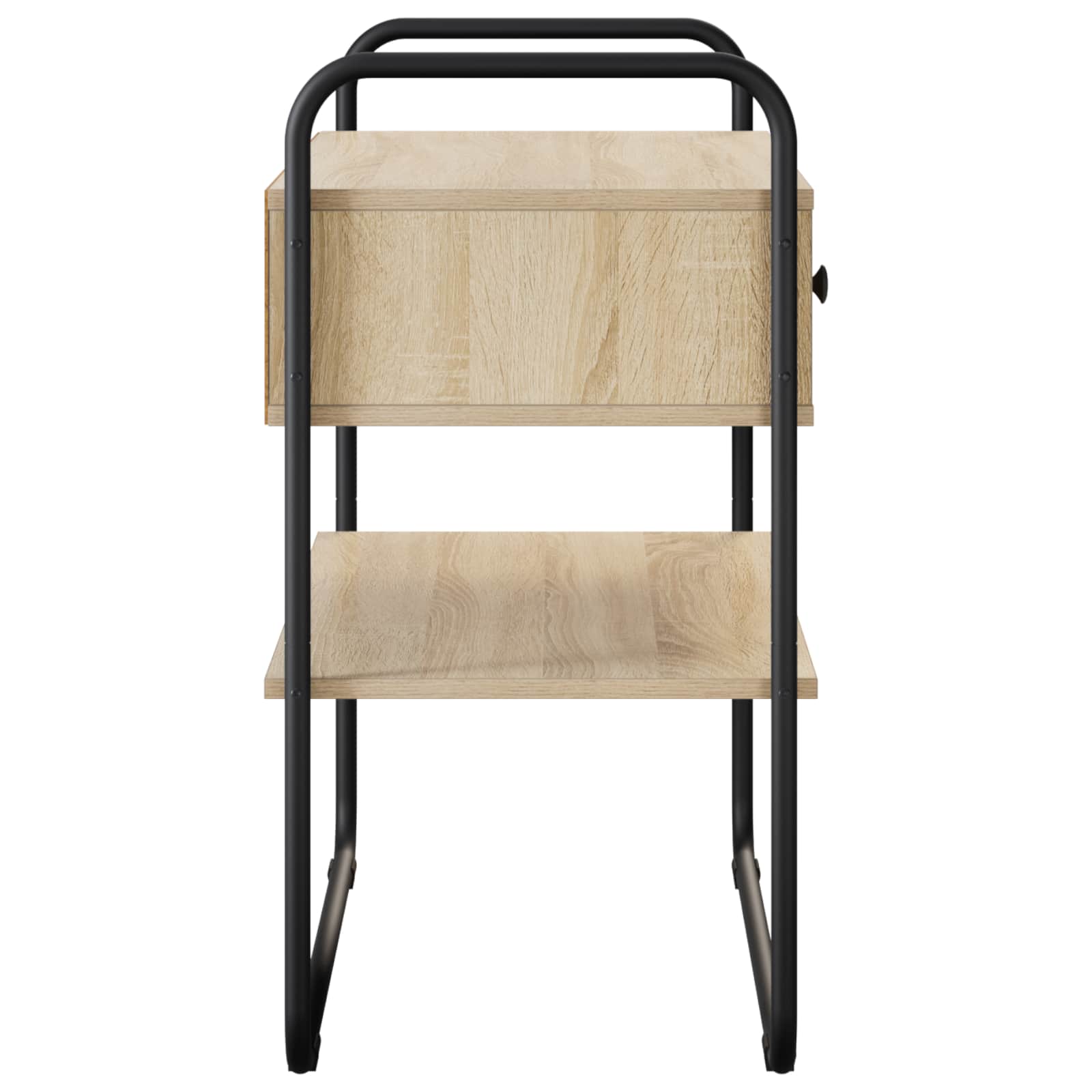 Konzolna stolica Hrast sonoma 80 x 40 x 75 cm Konstruirano drvo
