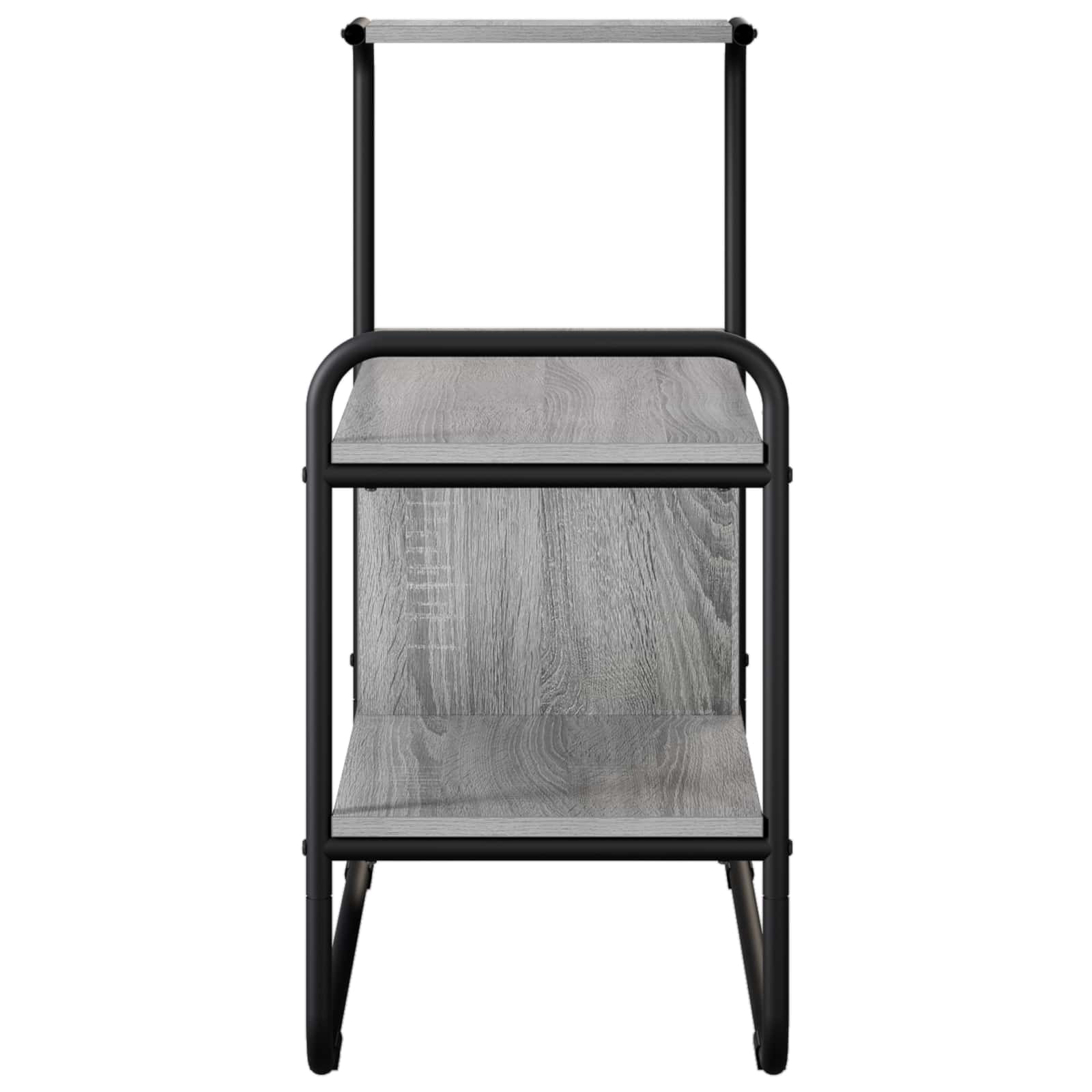 Konzolna stolica Siva Sonoma 80 x 35 x 75 cm Konstruirano drvo