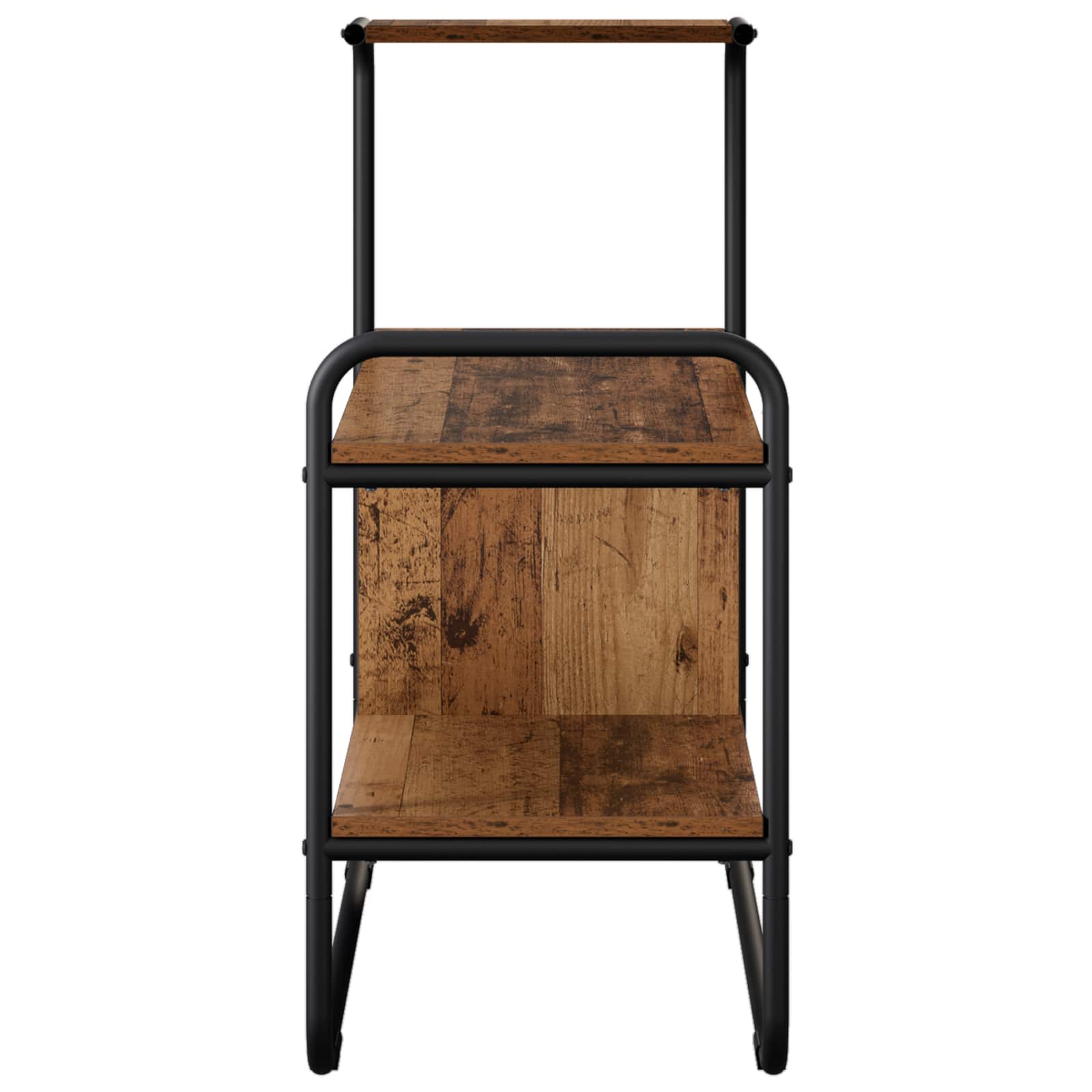 Konzolna stolica Staro drvo 80 x 35 x 75 cm Konstruirano drvo