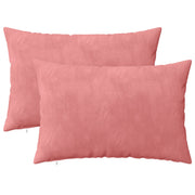Presvlaka za jastuk 2 pcs HEERLEN Ružičasta 30 x 50 cm Baršun