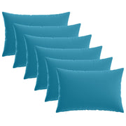 Presvlaka za jastuk 6 pcs HEERLEN Svjetloplava 30 x 50 cm